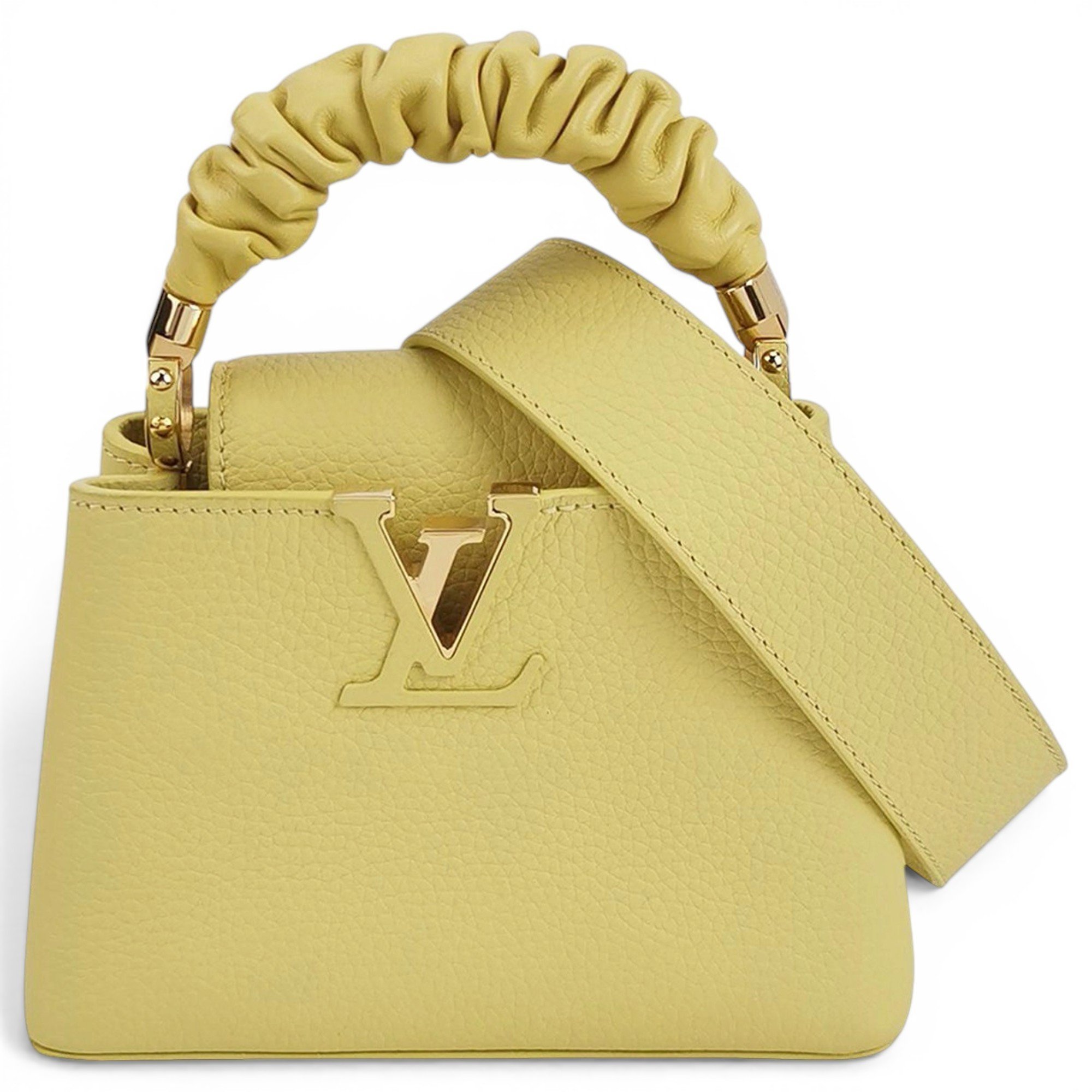 Capucines leather handbag