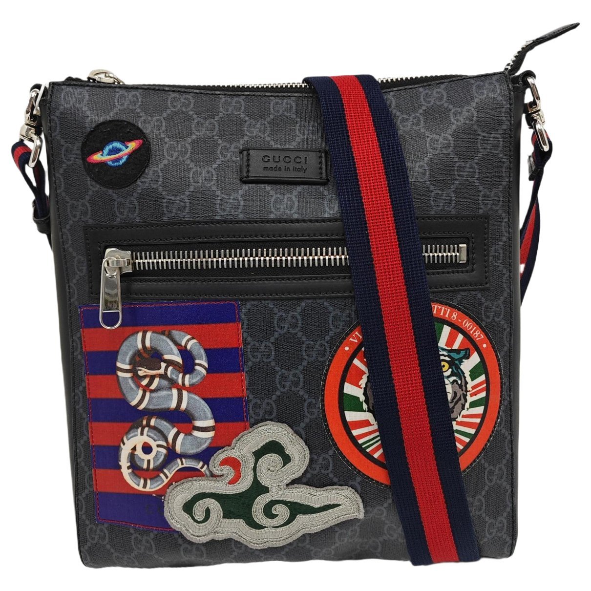 Leather crossbody bag