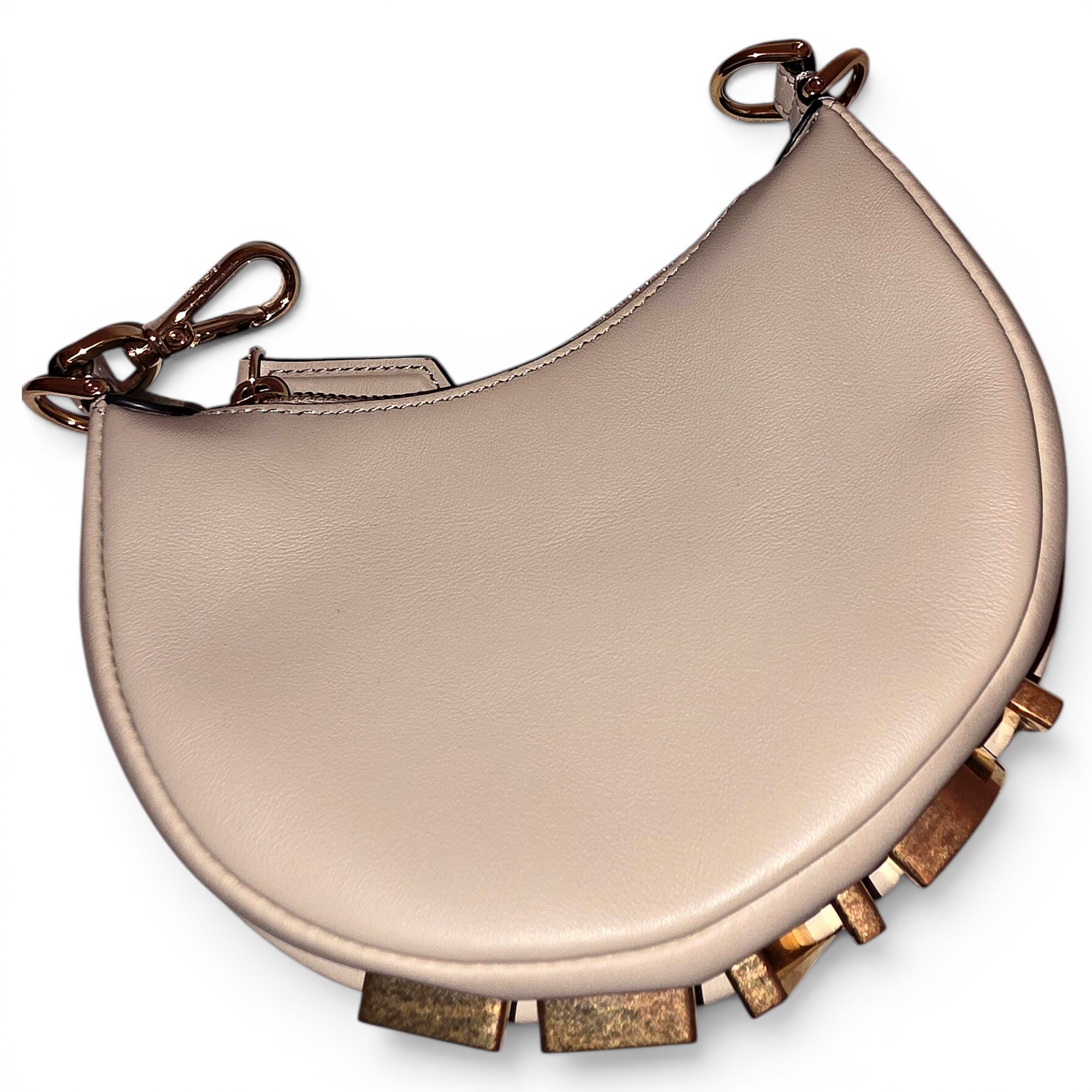 Fendigraphy leather mini bag