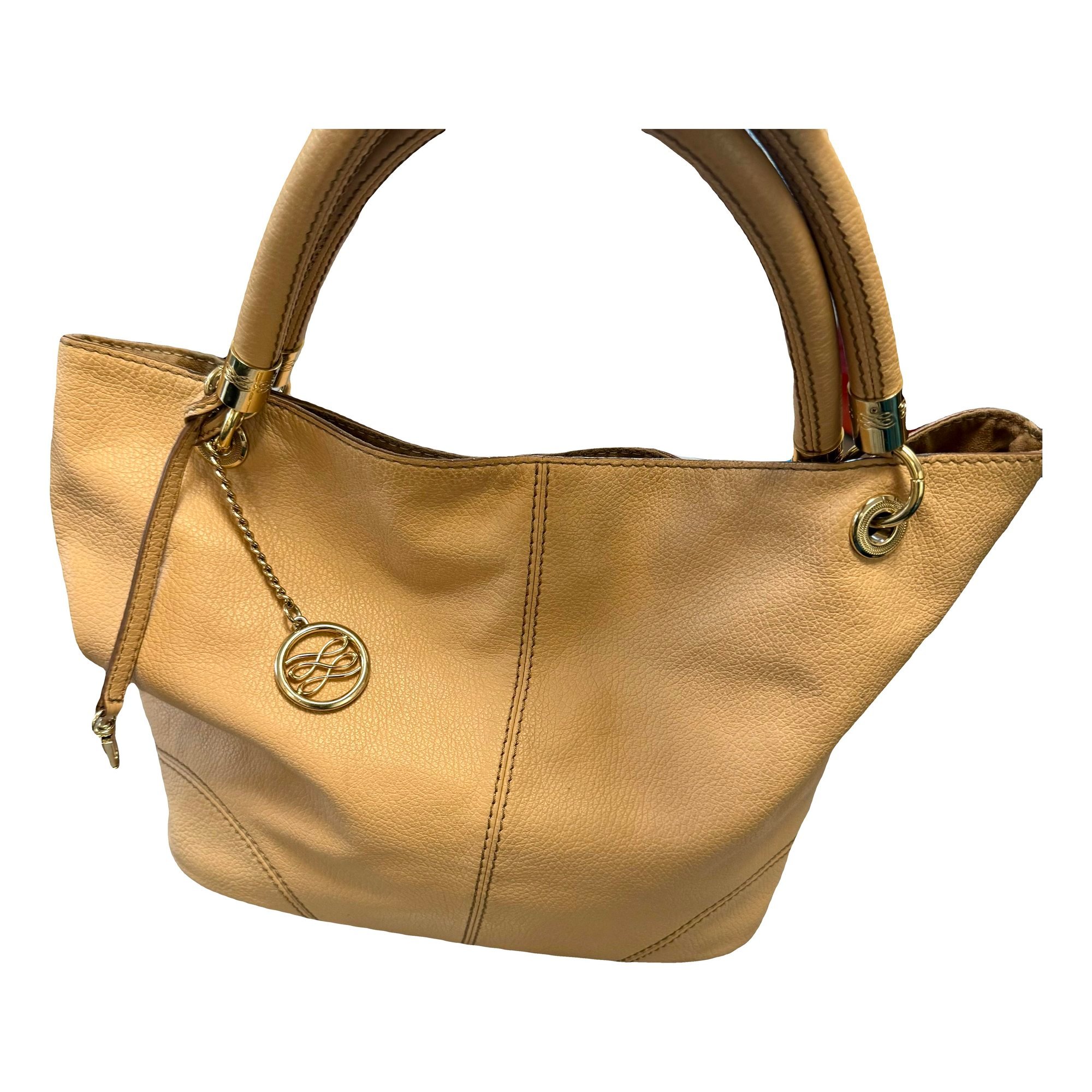 Leather tote