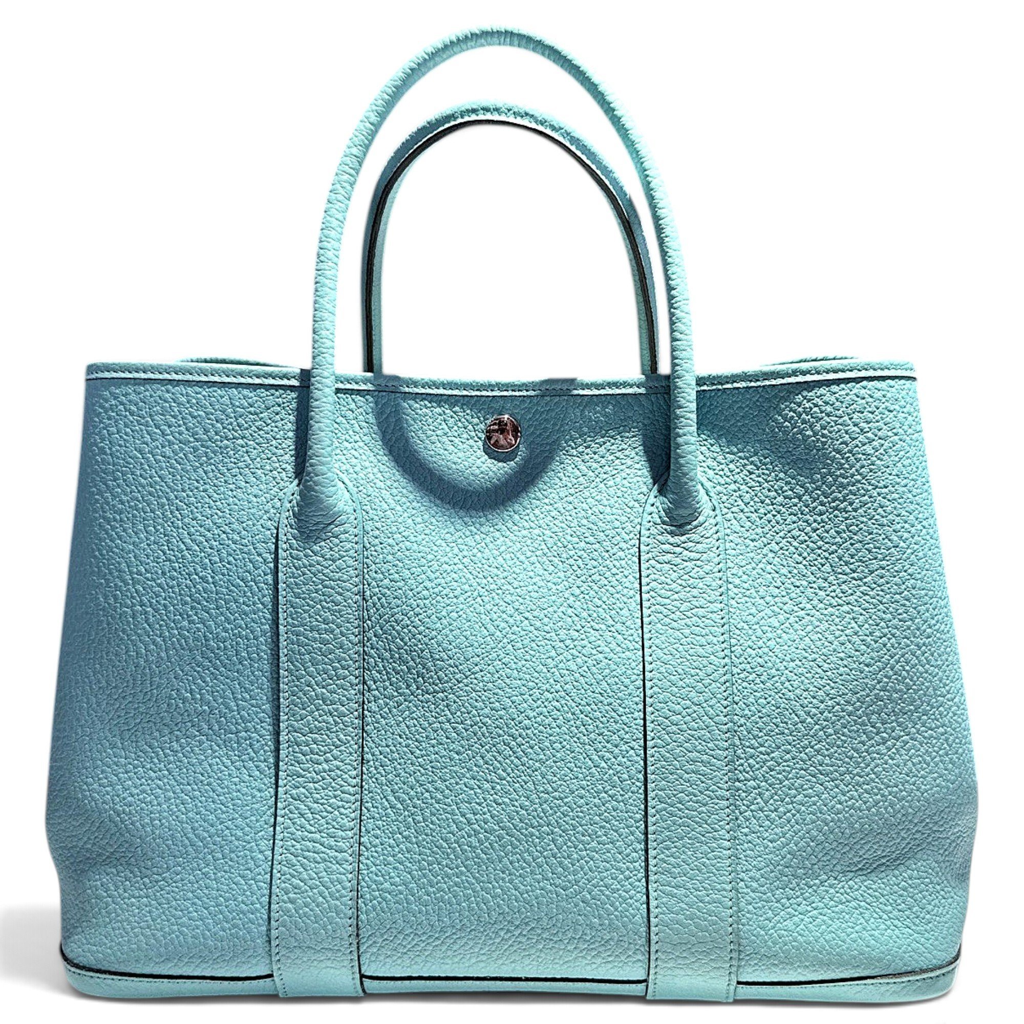 Garden Party leather handbag