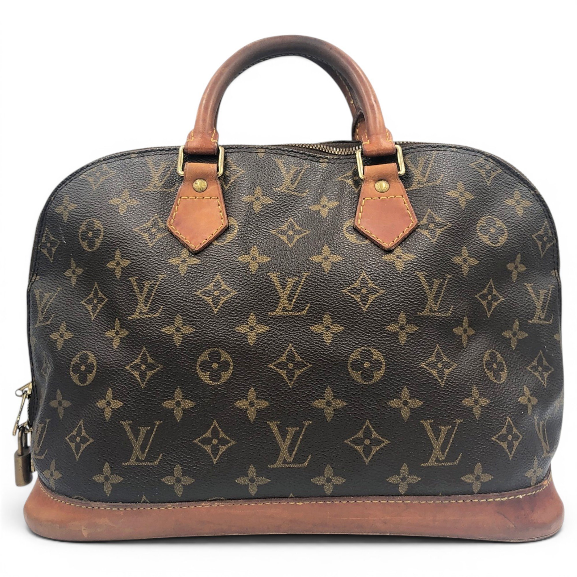 Alma leather handbag