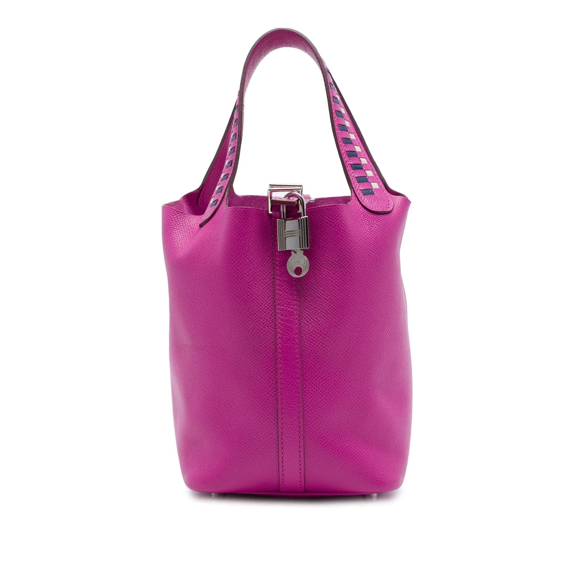 Picotin pony-style calfskin handbag