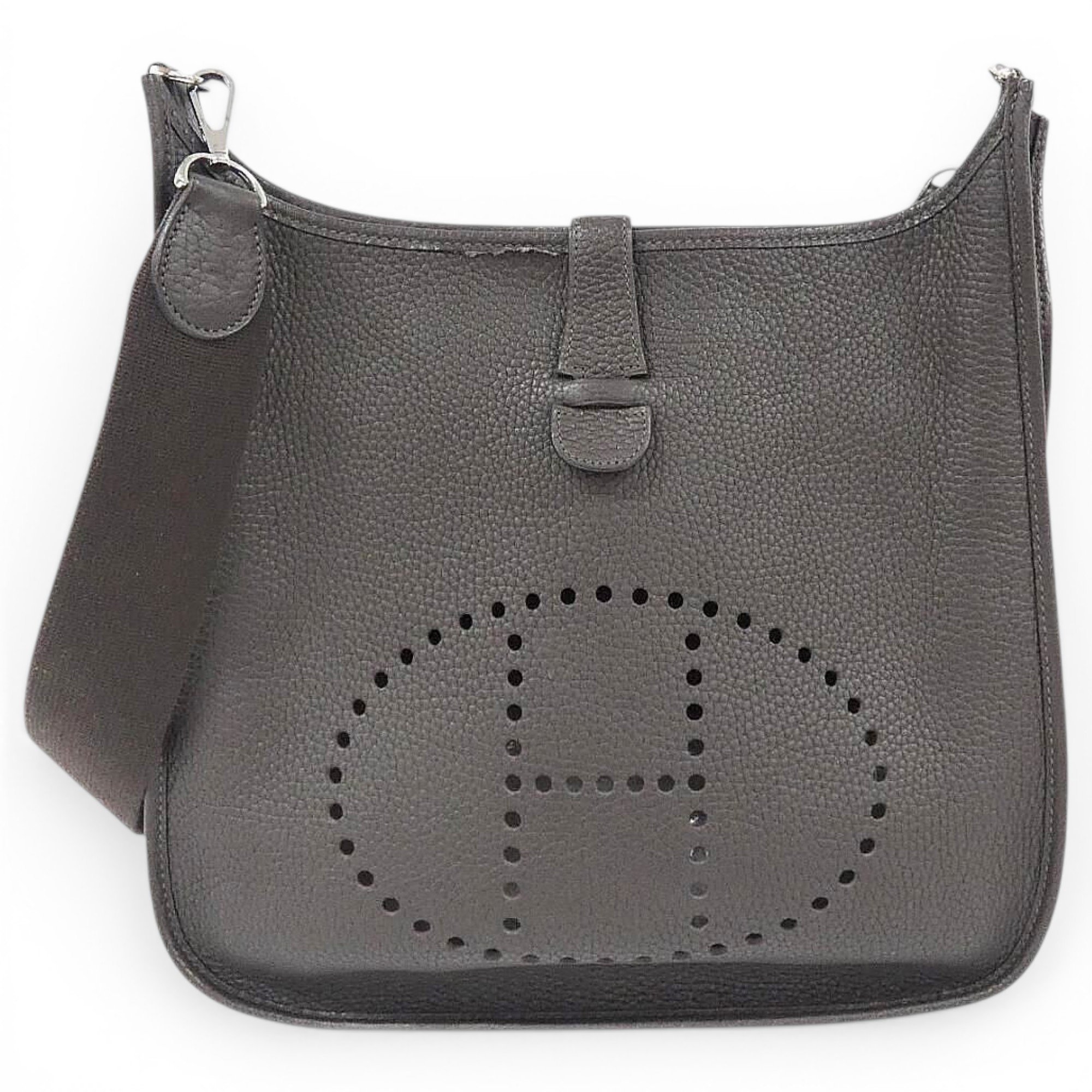 Evelyne leather handbag