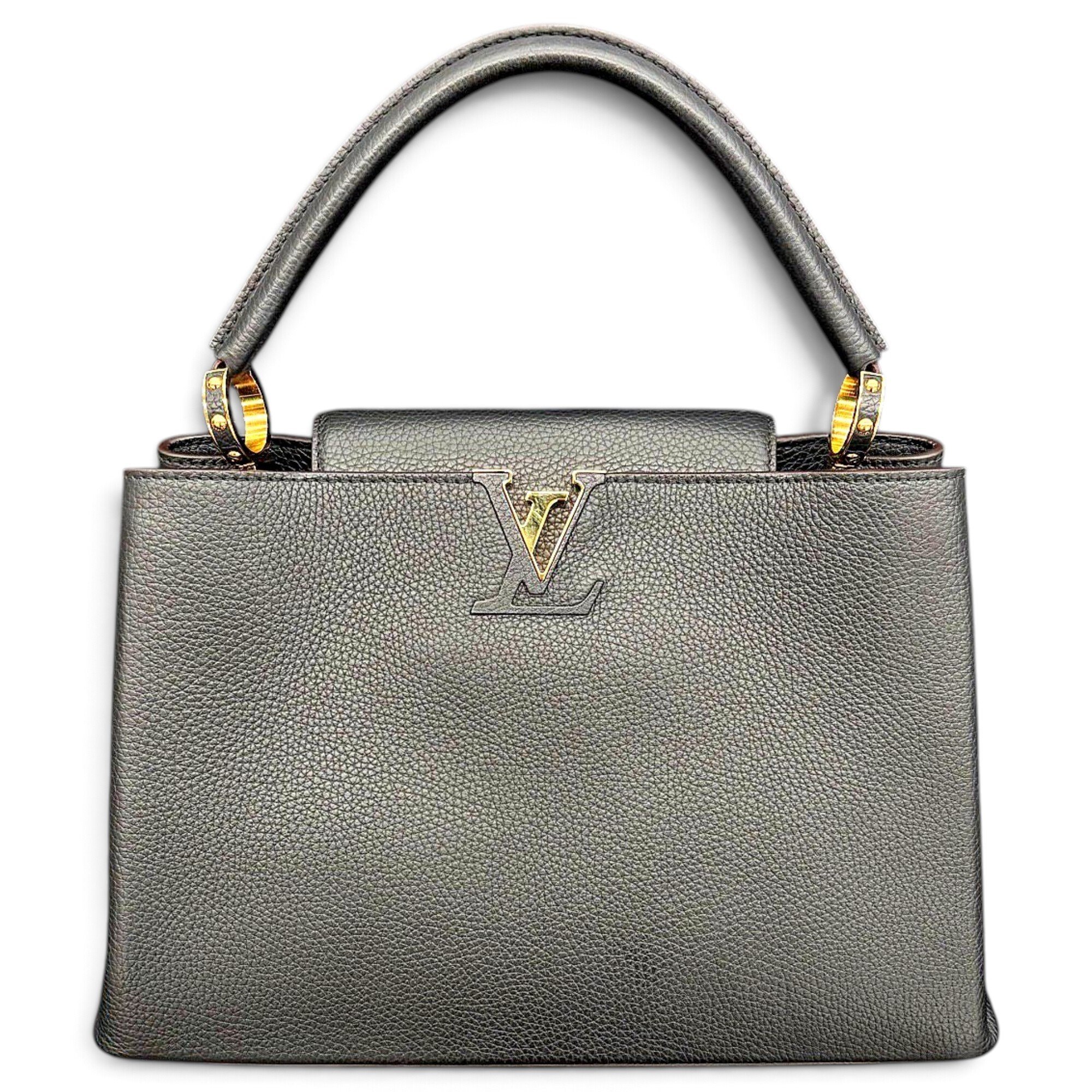 Capucines leather handbag