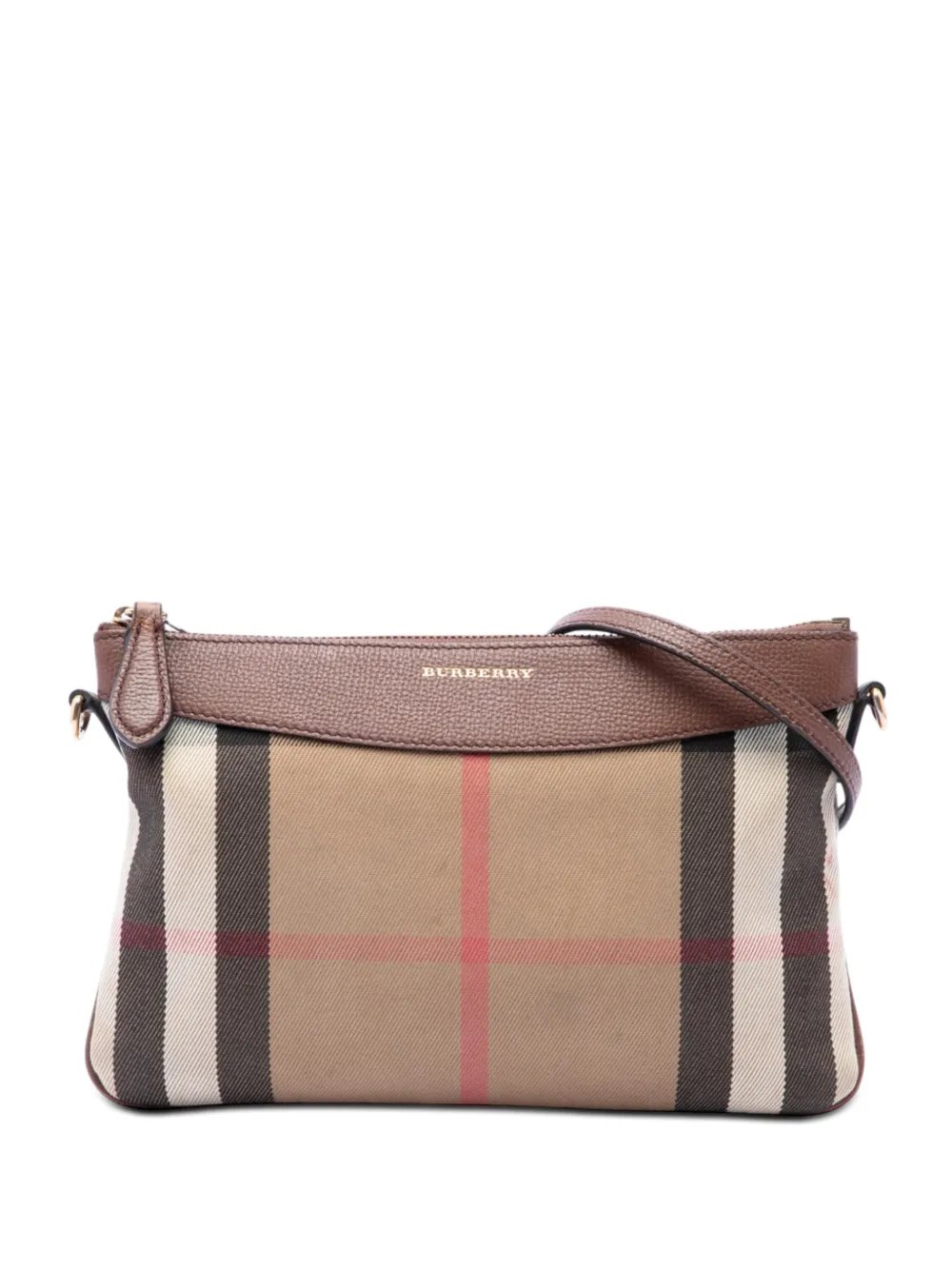 2000-2017 House Check Canvas Derby Peyton crossbody bag