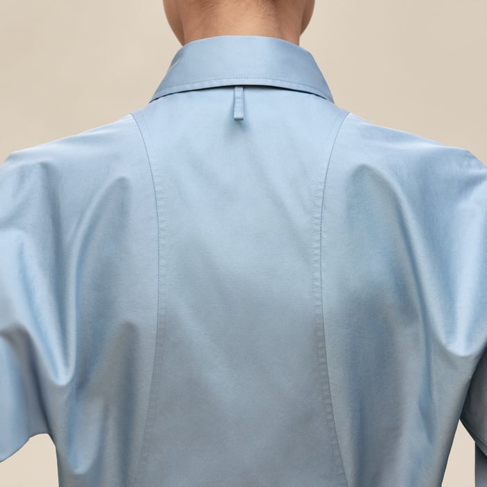 Bleu Adriatique Equestrian Shirt