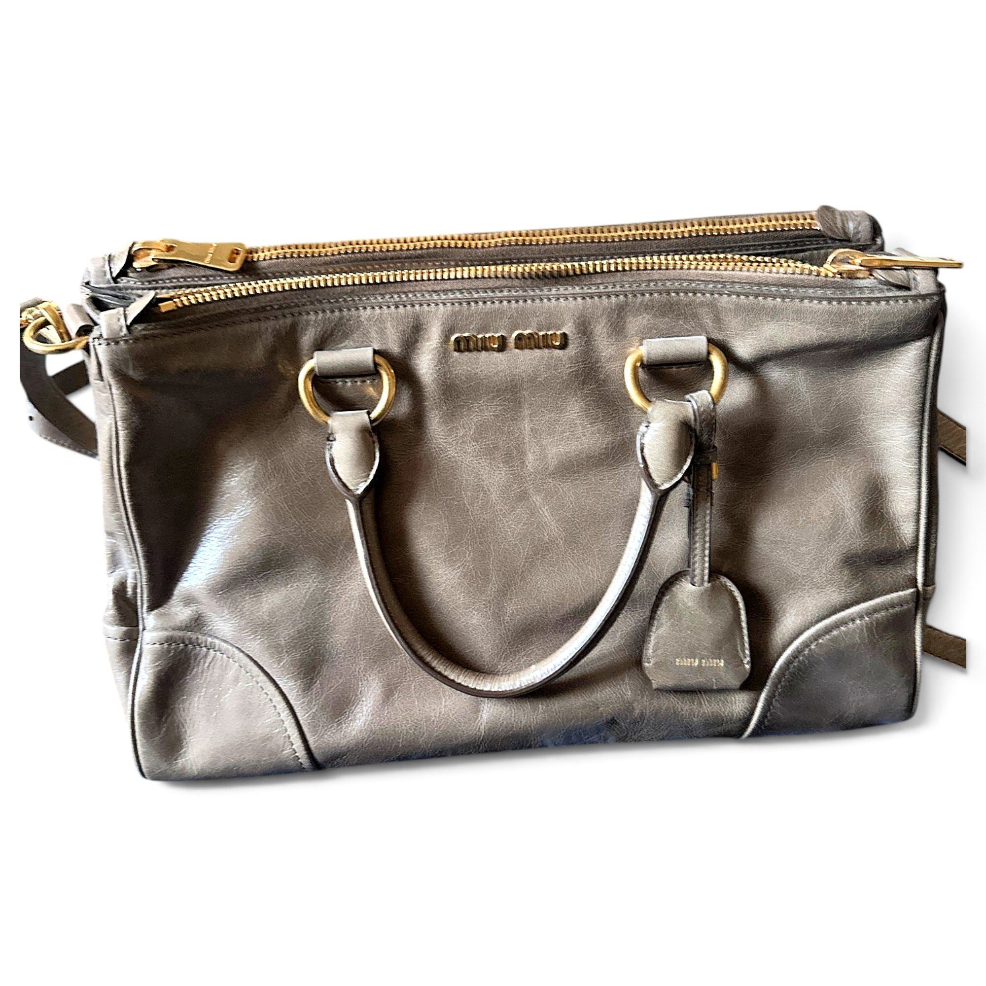Vitello leather handbag
