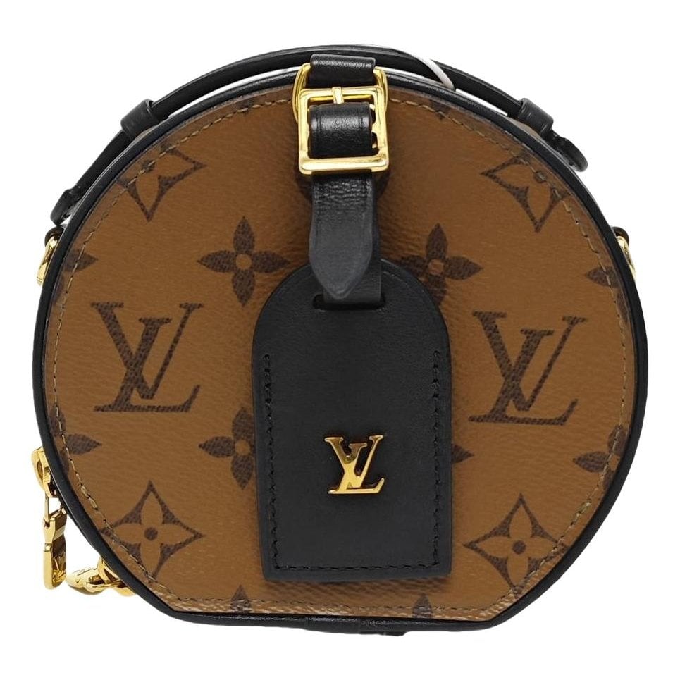 Micro boite chapeau leather handbag