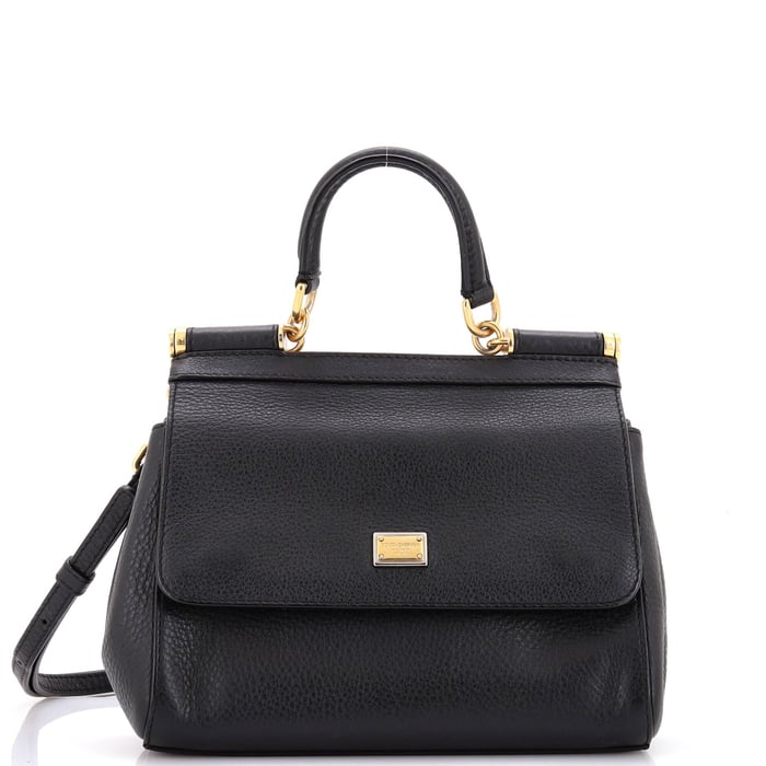 Dolce & Gabbana Miss Sicily Bag Leather Small