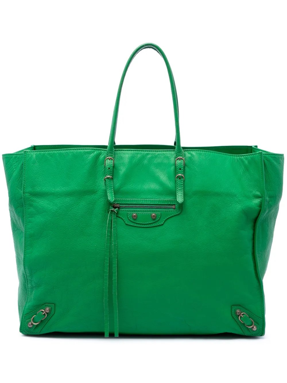 2018-2026 Leather Papier A4 tote bag