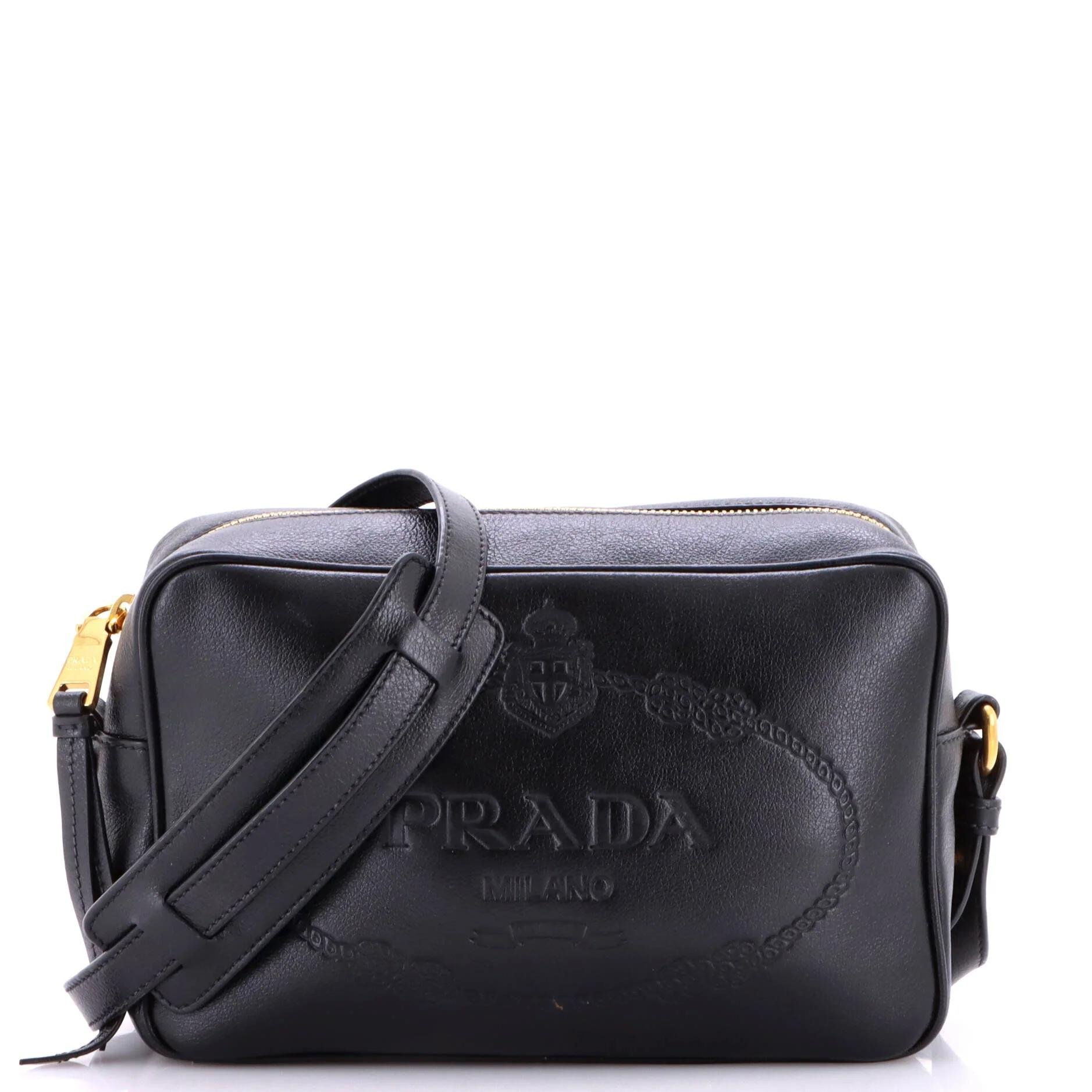 Leather crossbody bag
