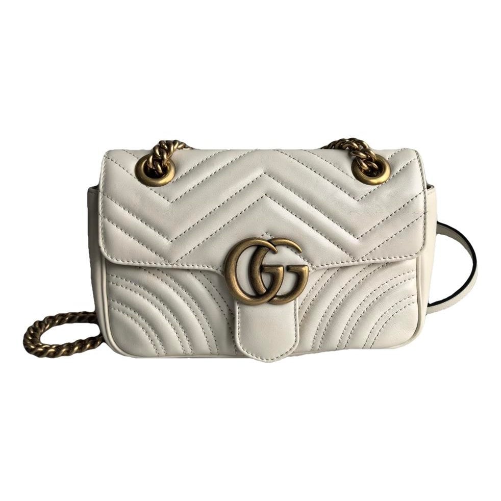 GG Marmont Flap leather handbag