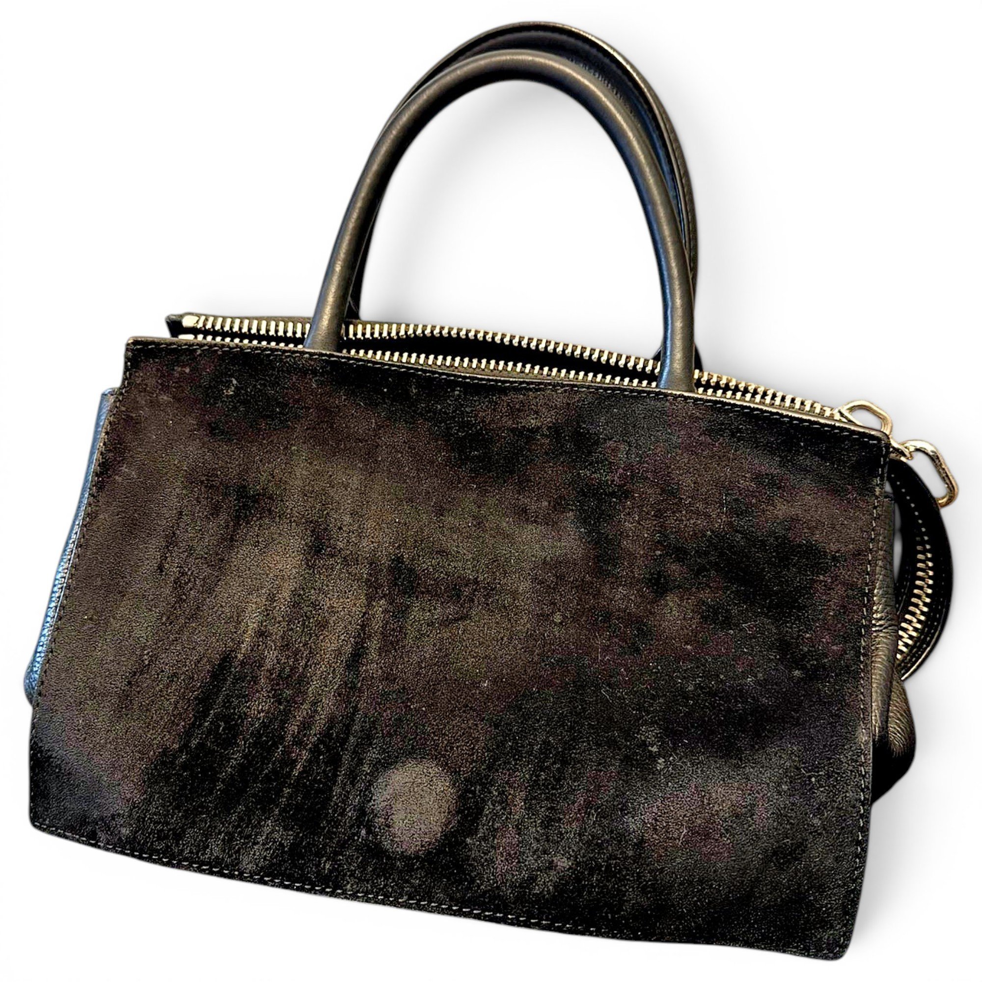 Attica leather handbag
