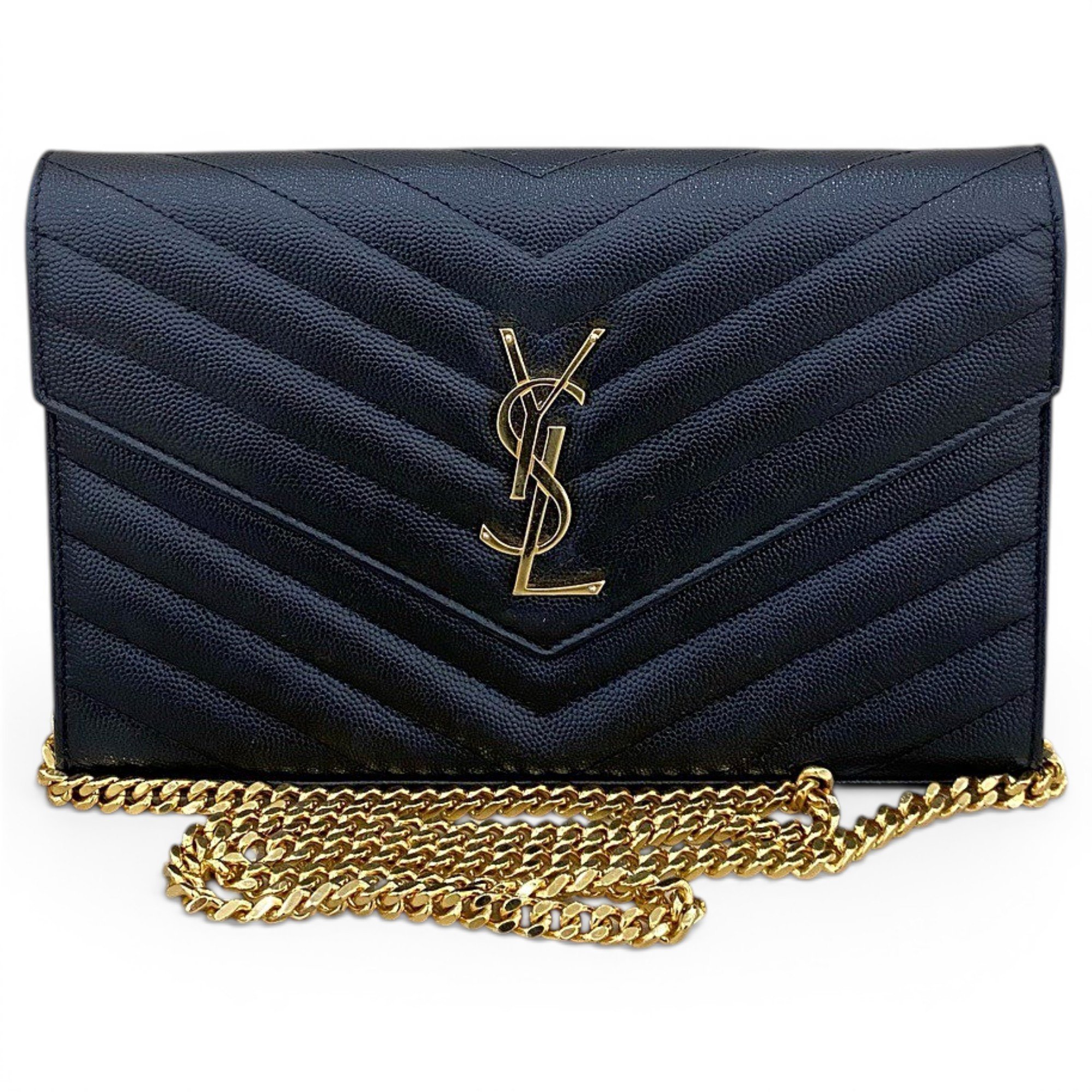 Portefeuille enveloppe leather crossbody bag