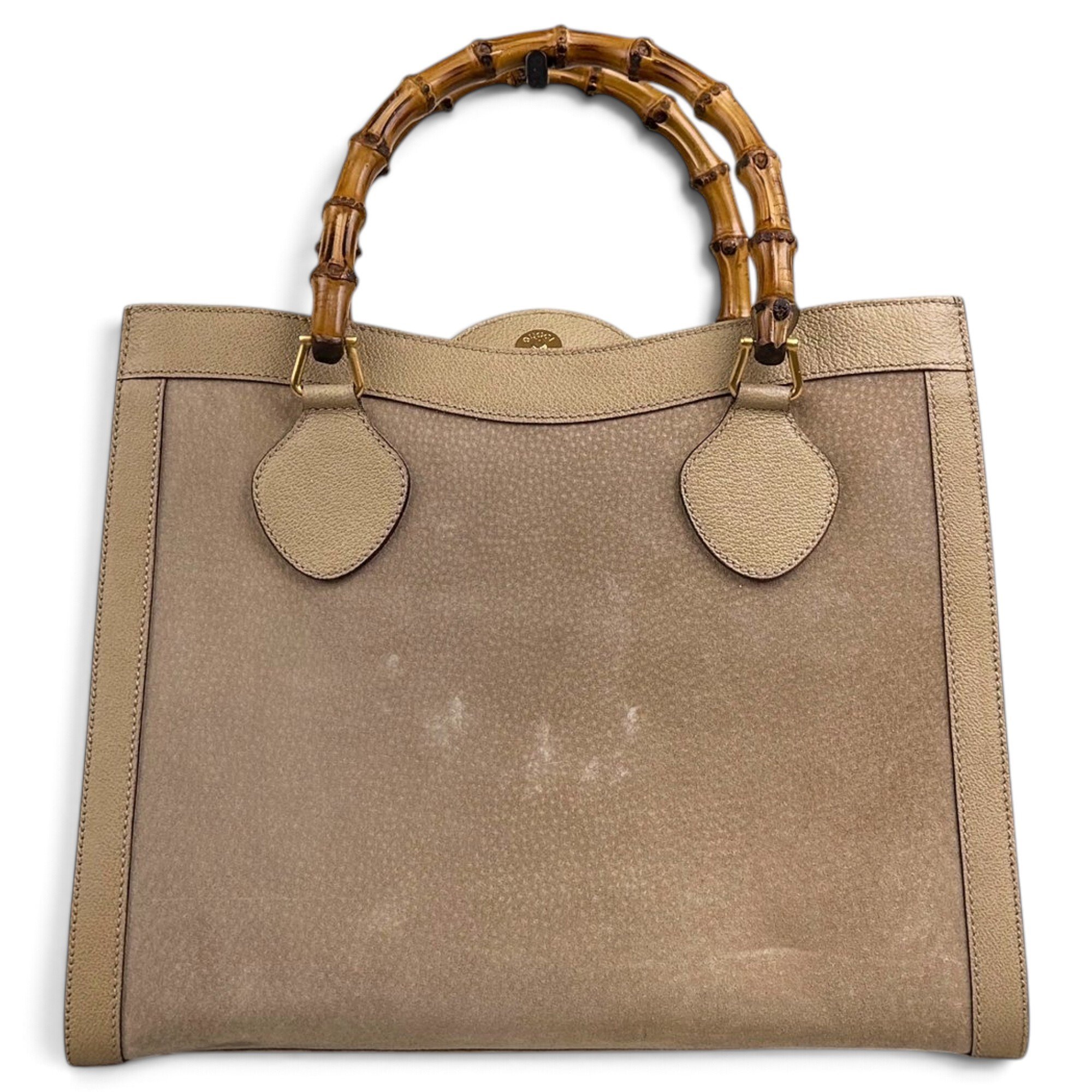 Diana Bamboo leather tote