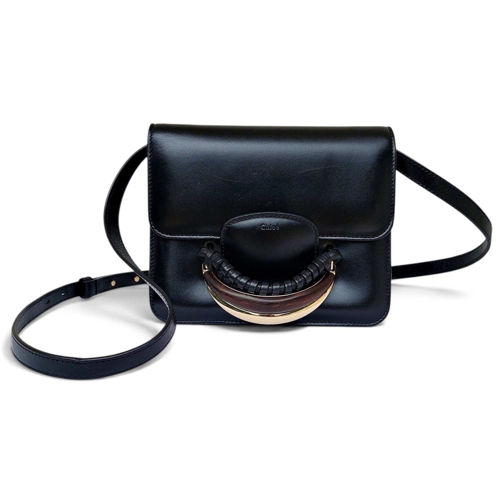 Kattie leather crossbody bag