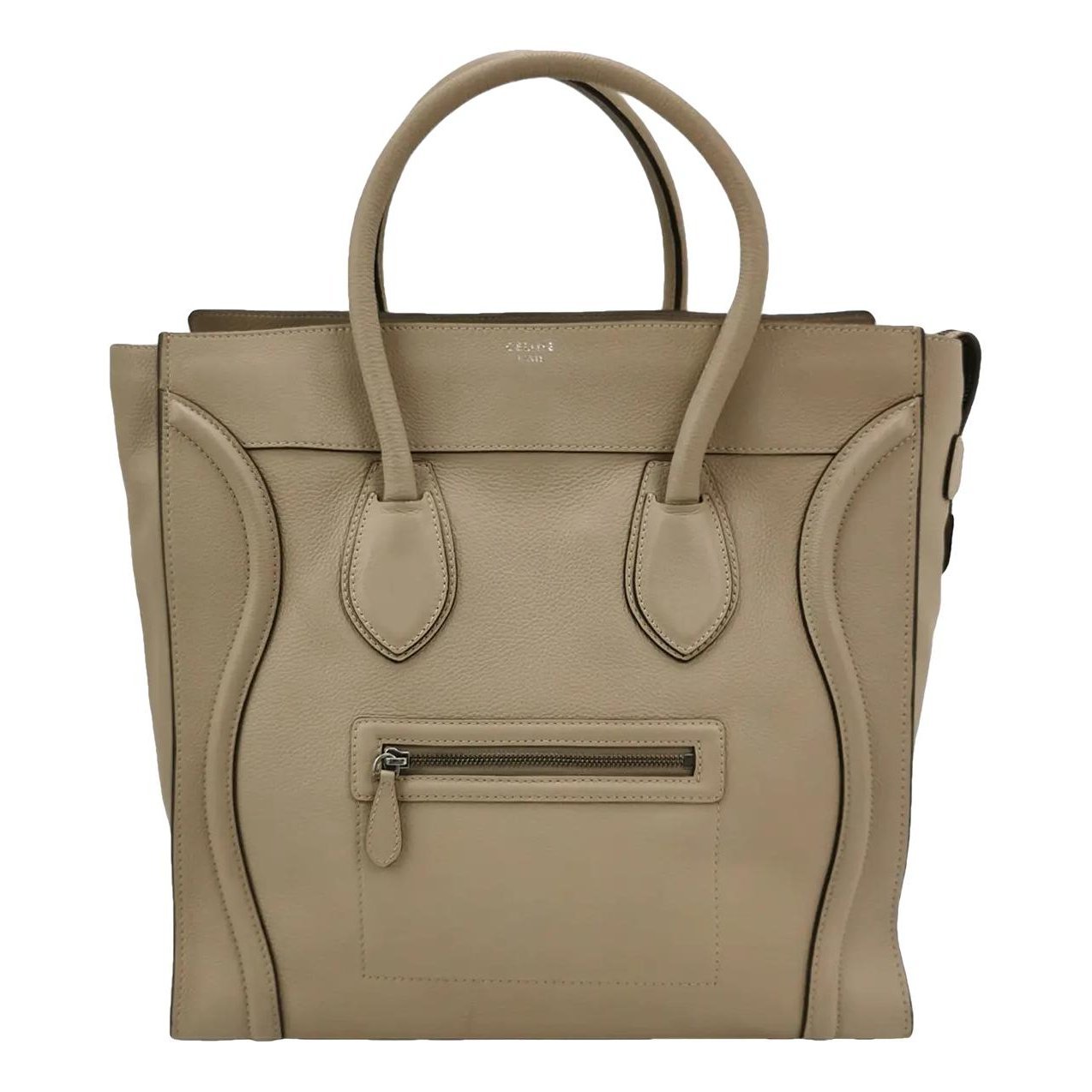 Luggage leather handbag