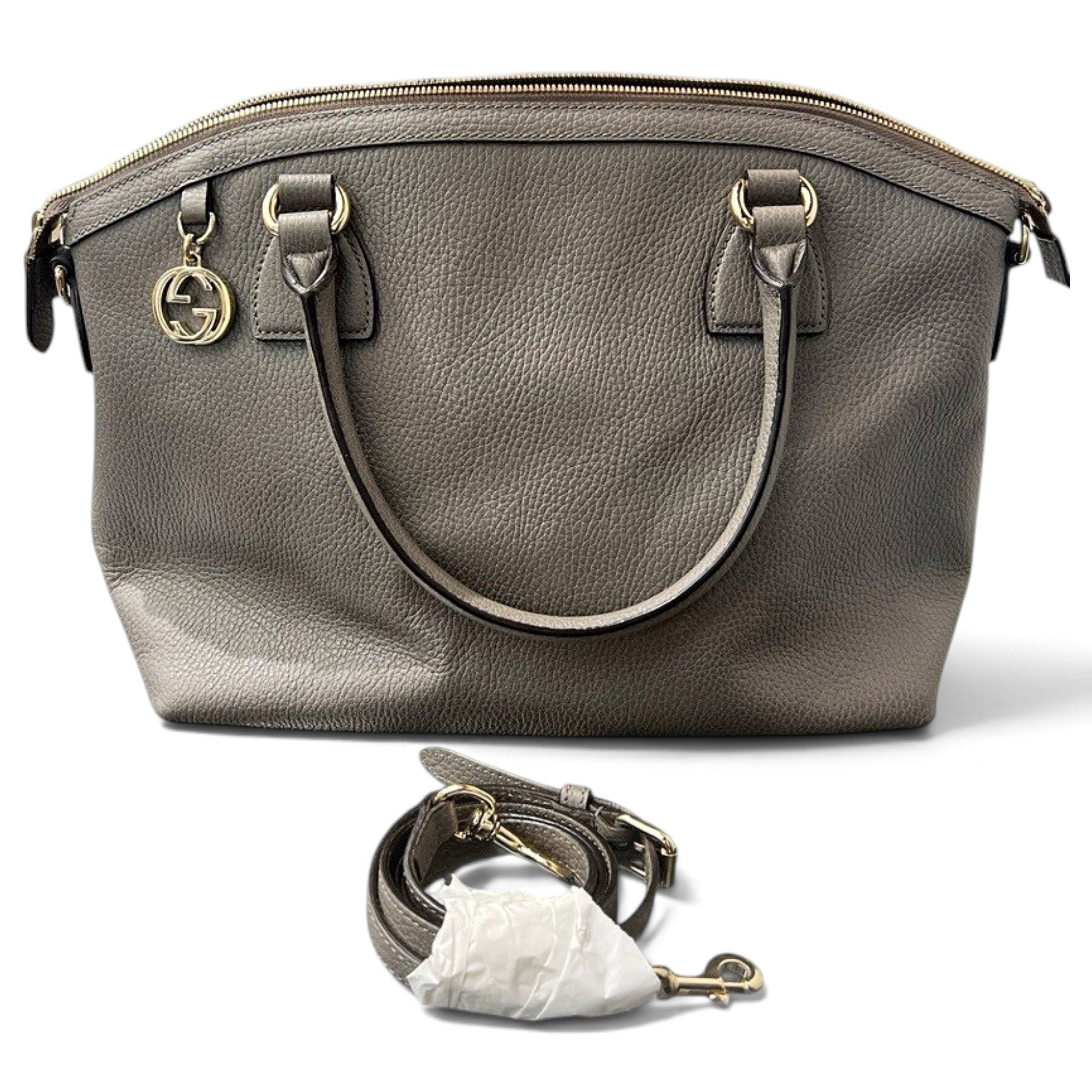 Leather handbag