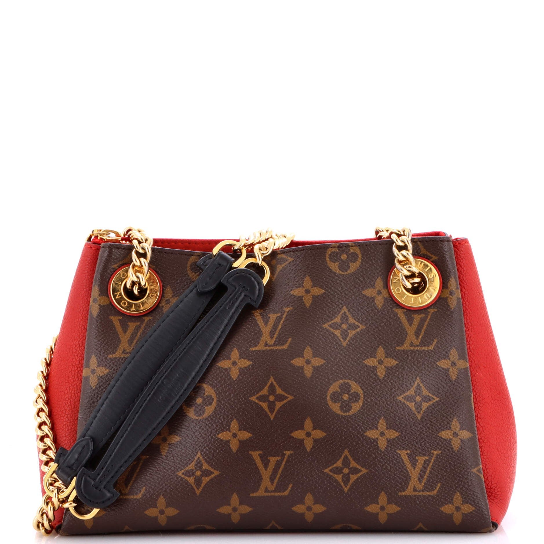 Surene Handbag Monogram Canvas with Leather BB