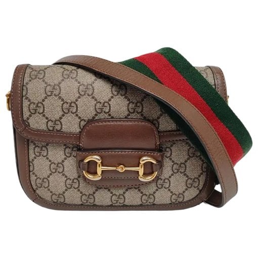 Handle Horsebit 1955 leather mini bag