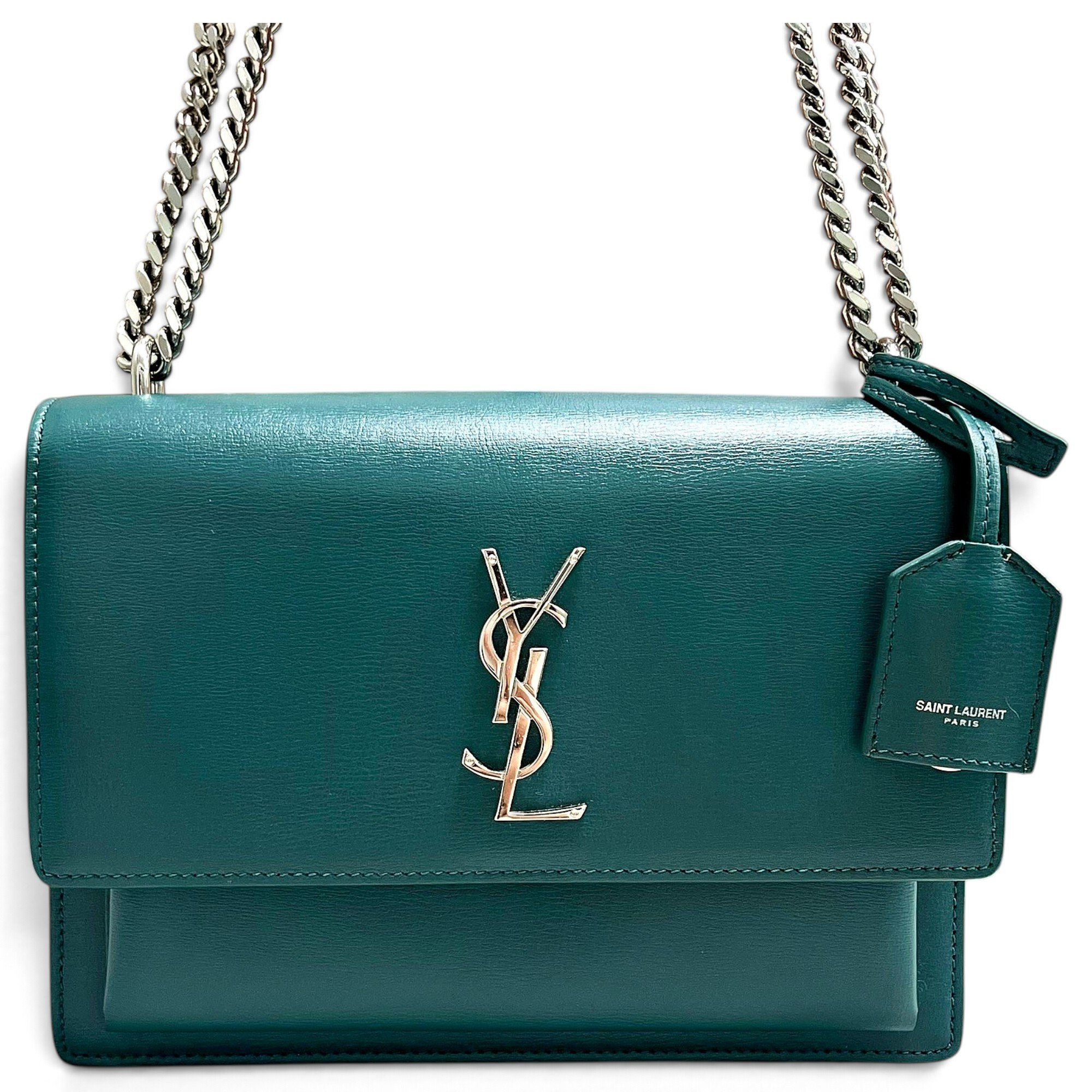 Sunset leather handbag
