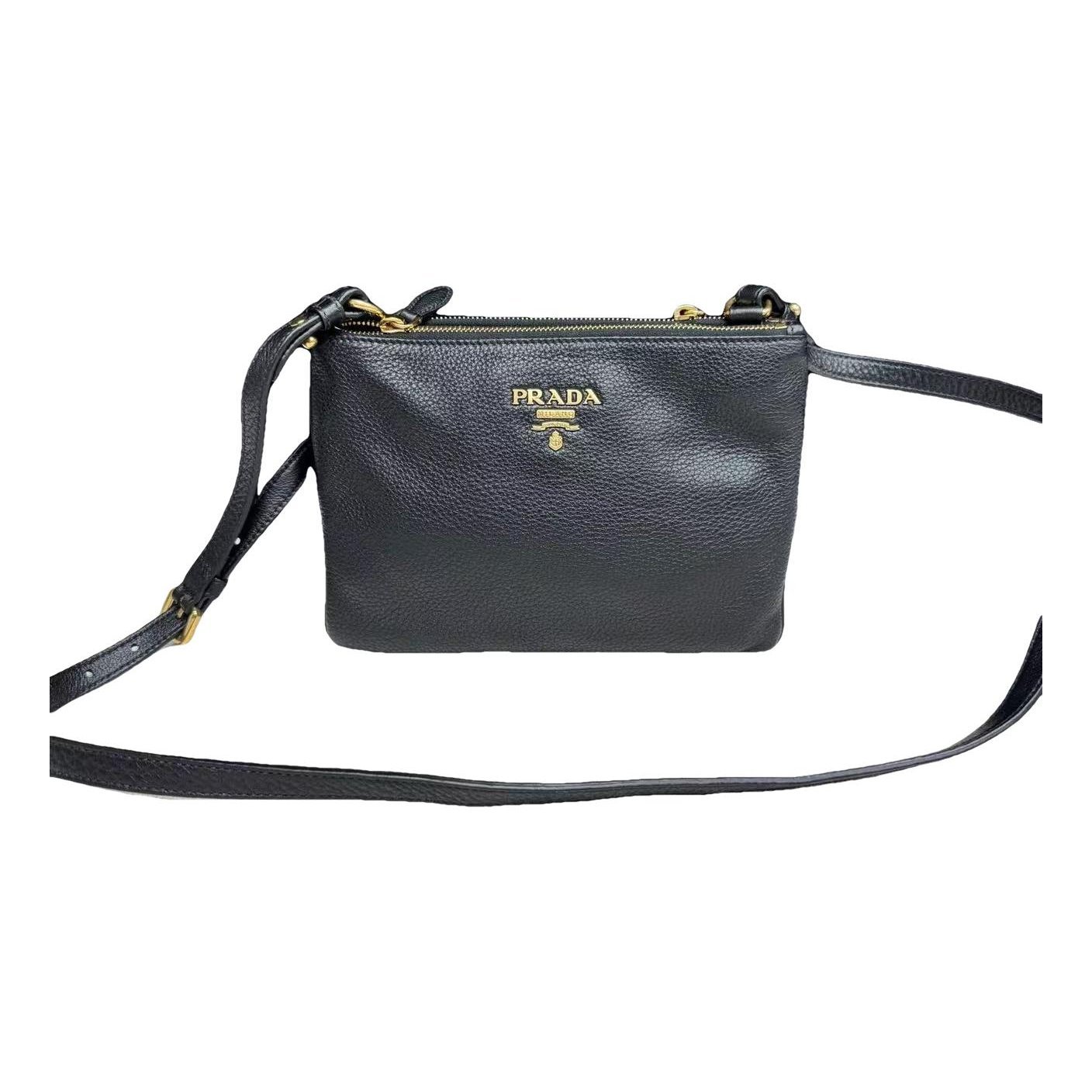 Leather crossbody bag