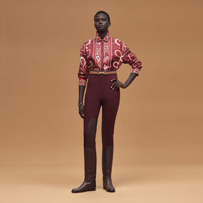 Rouge H "Porte-bonheur Bandana" Shirt