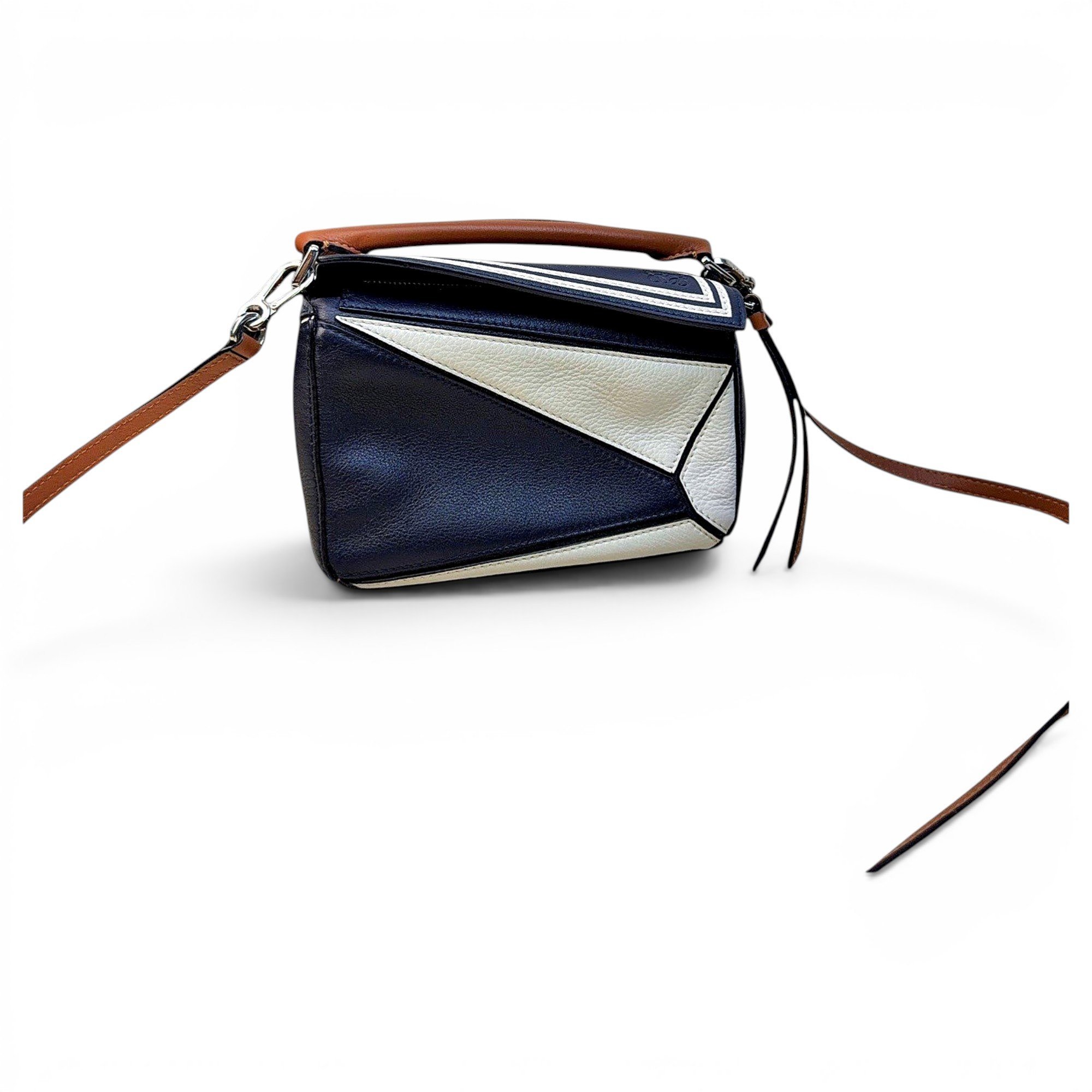 Puzzle cloth handbag