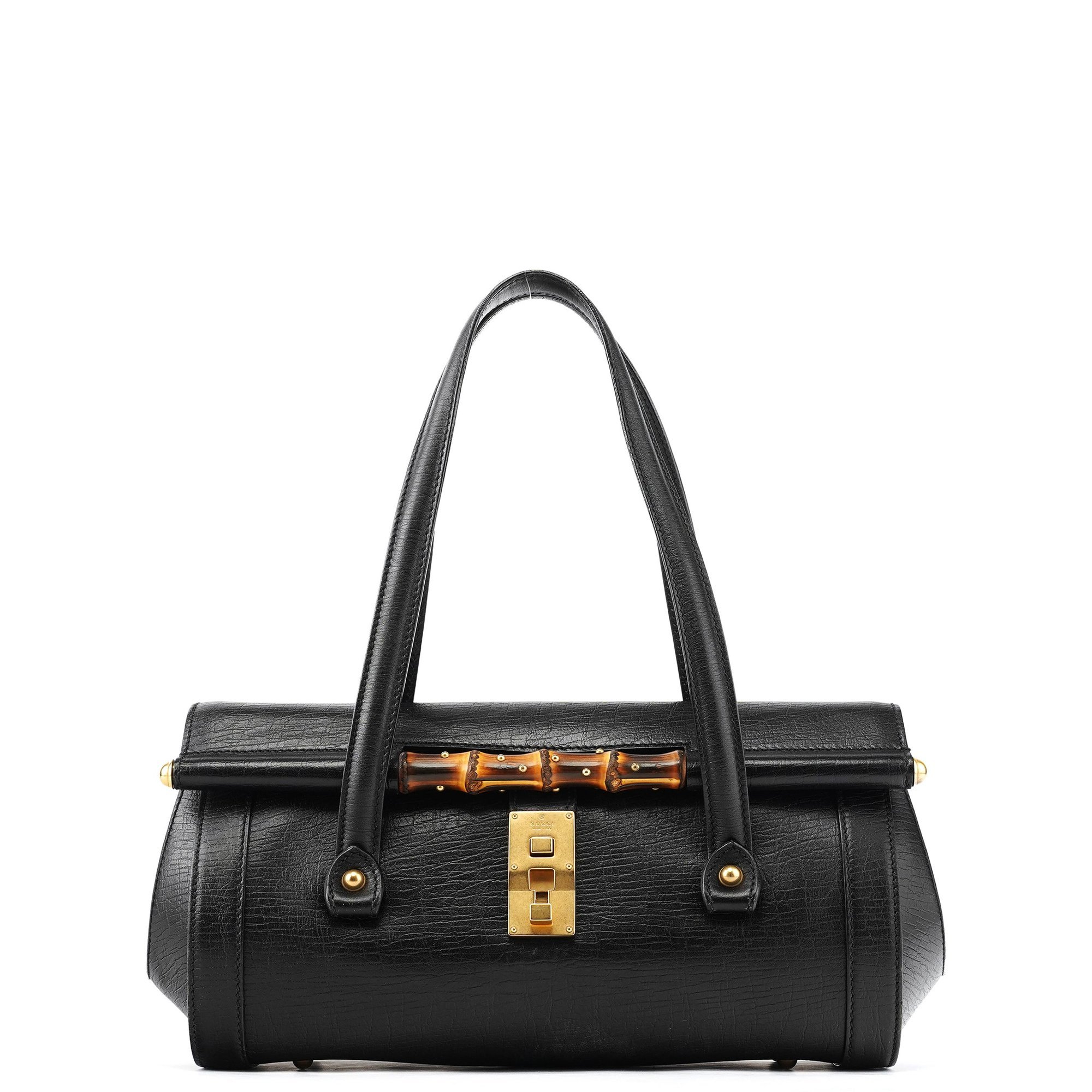 Bamboo Bullet leather handbag