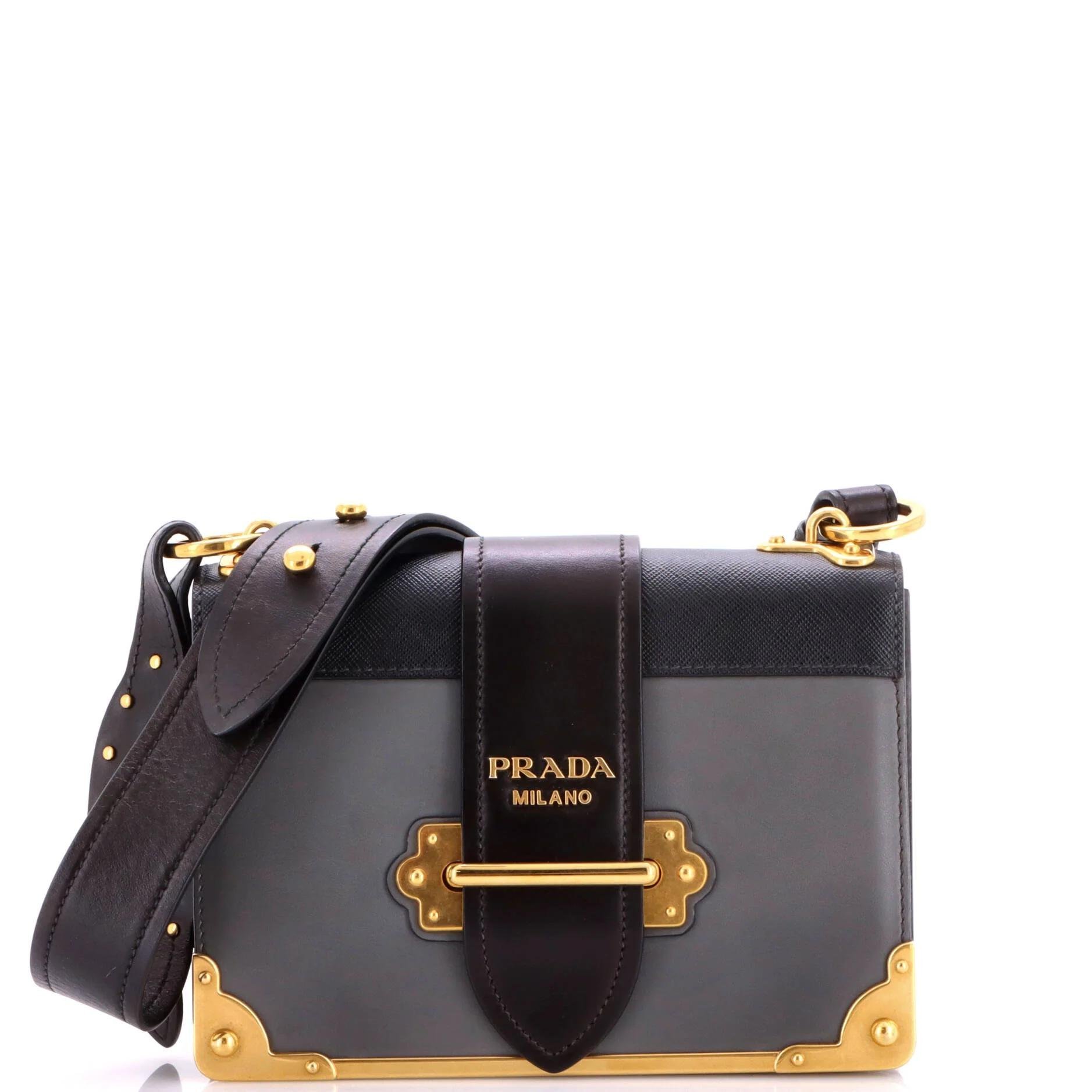 Leather crossbody bag
