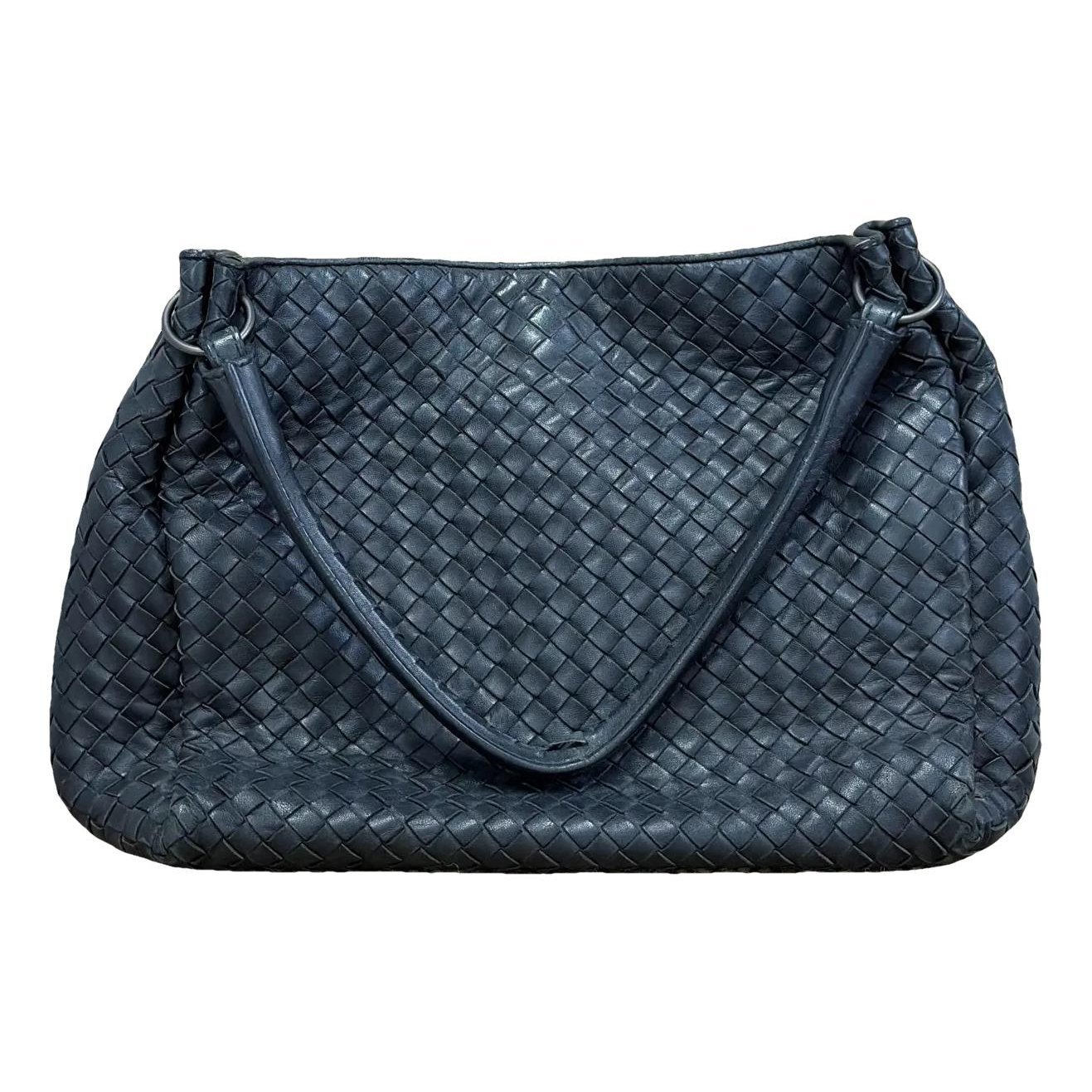 Parachute leather handbag