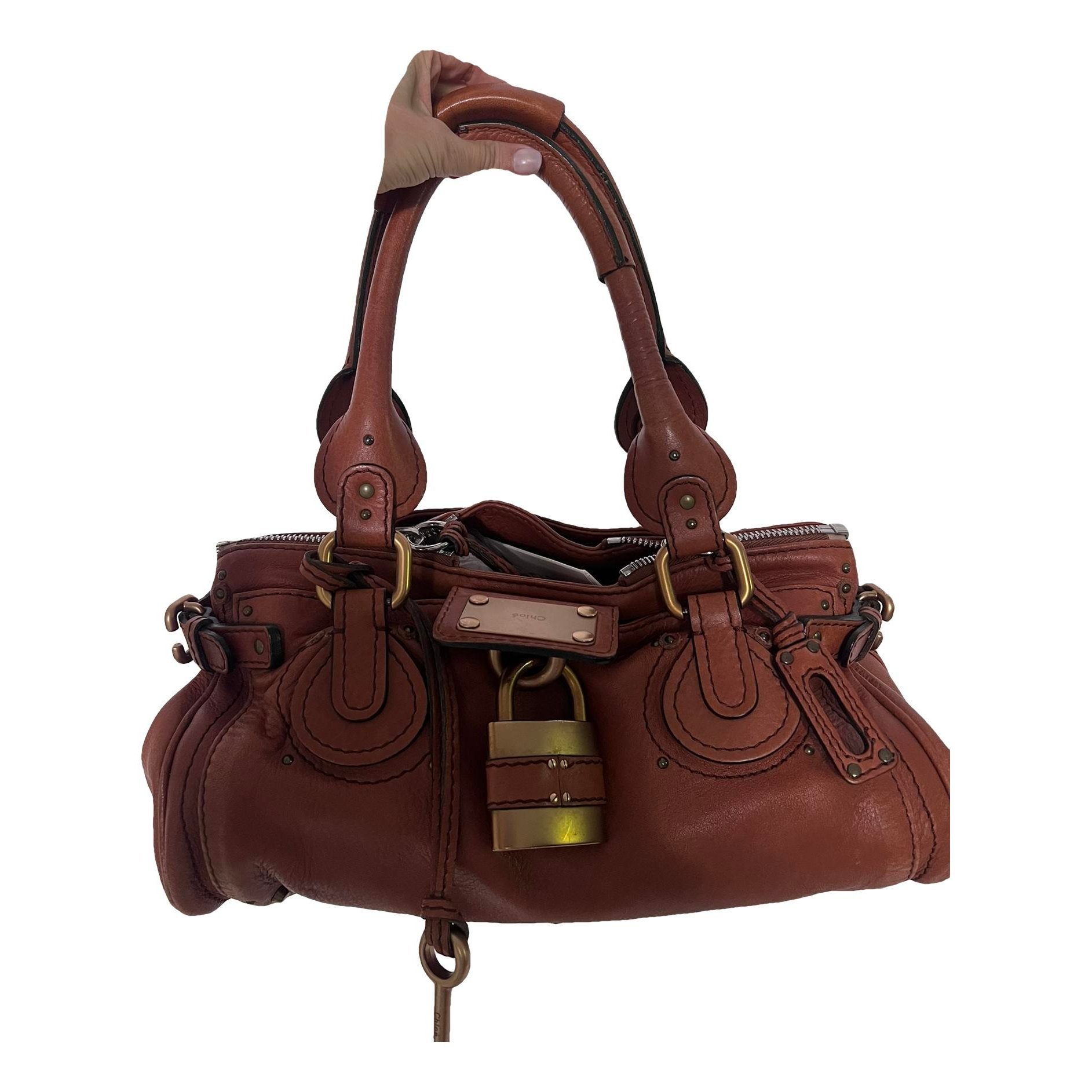 Paddington leather handbag