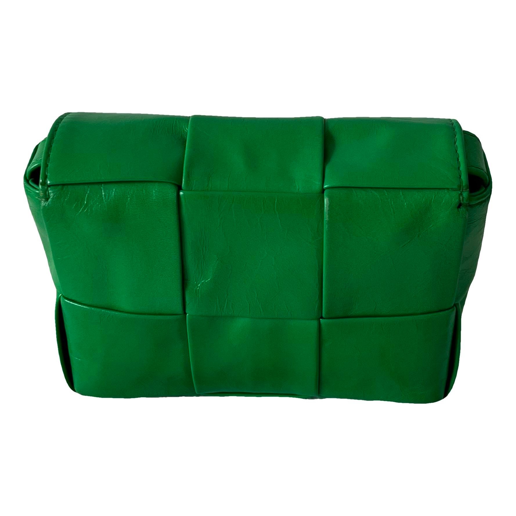 Cassette leather crossbody bag