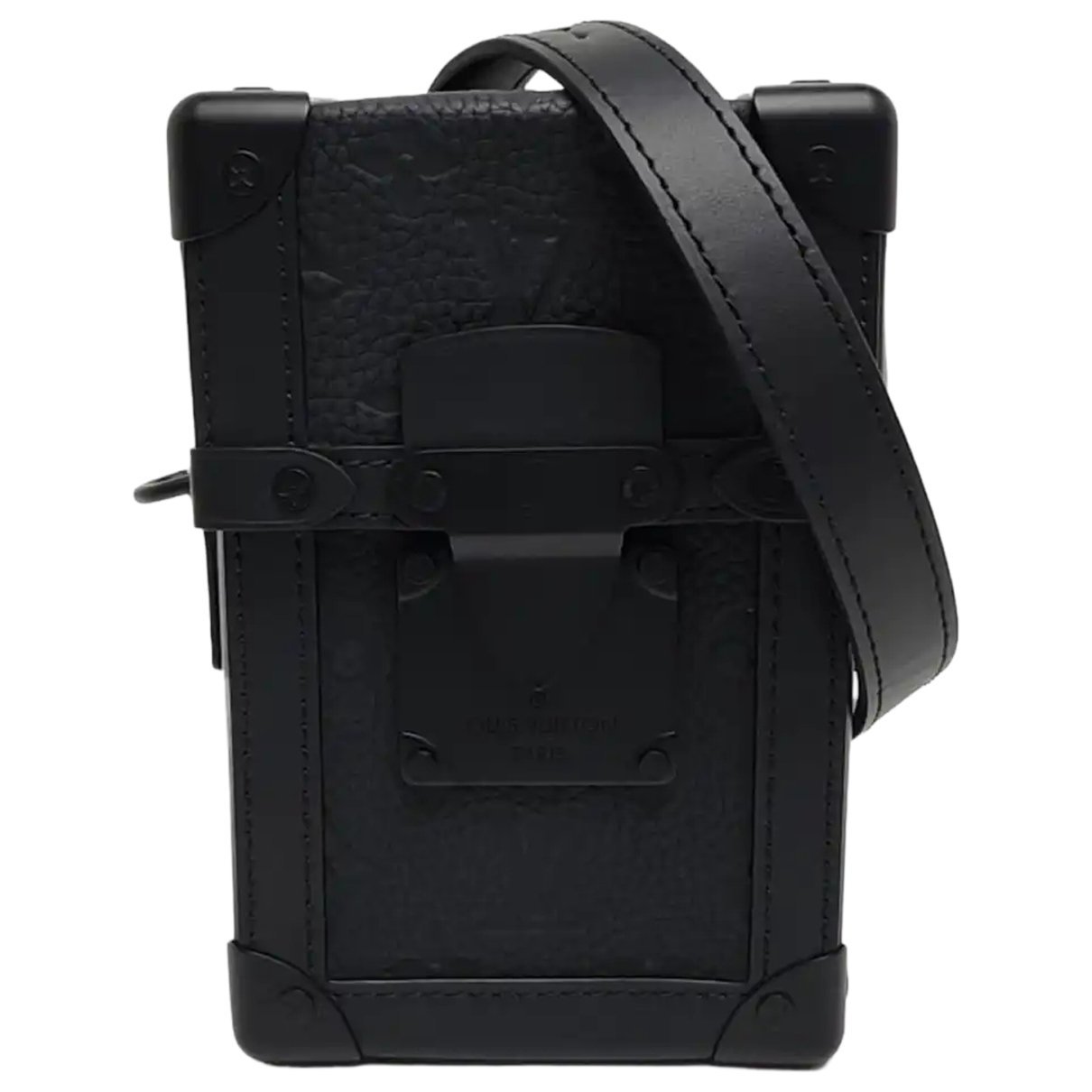 Pochette Trunk Verticale leather crossbody bag