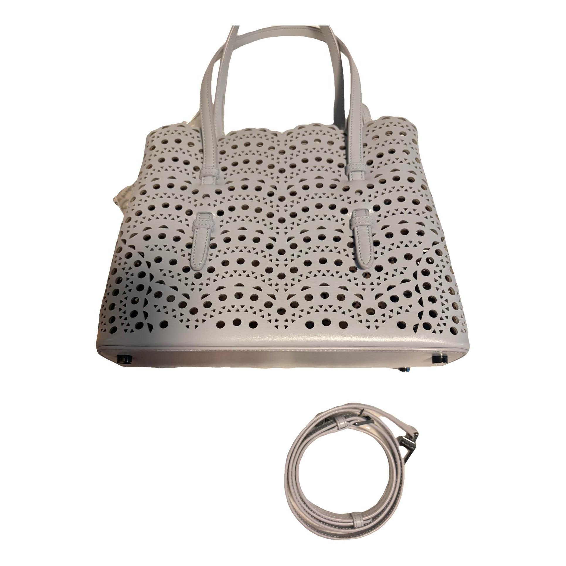 Mina leather handbag
