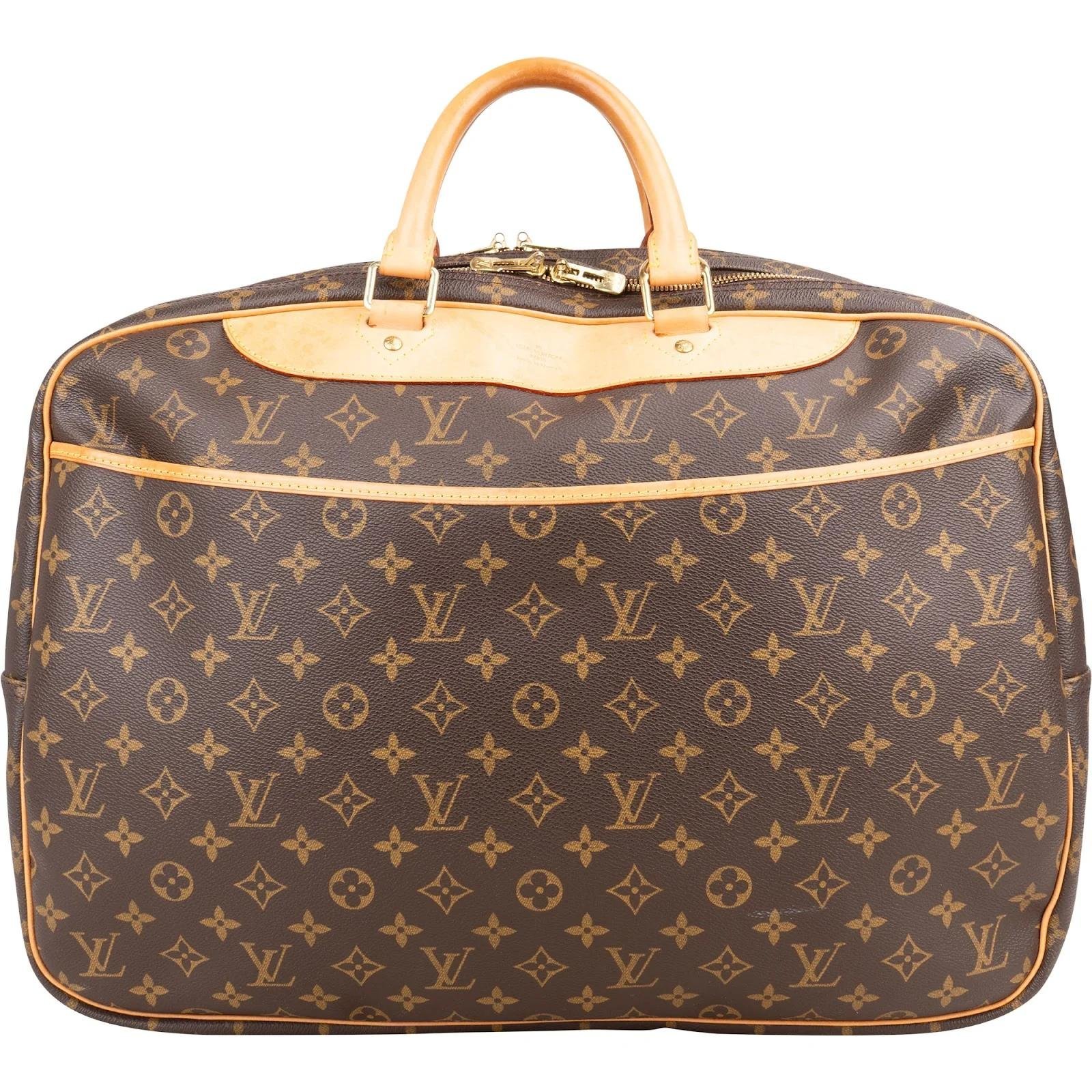 Louis Vuitton Sirius leather travel bag