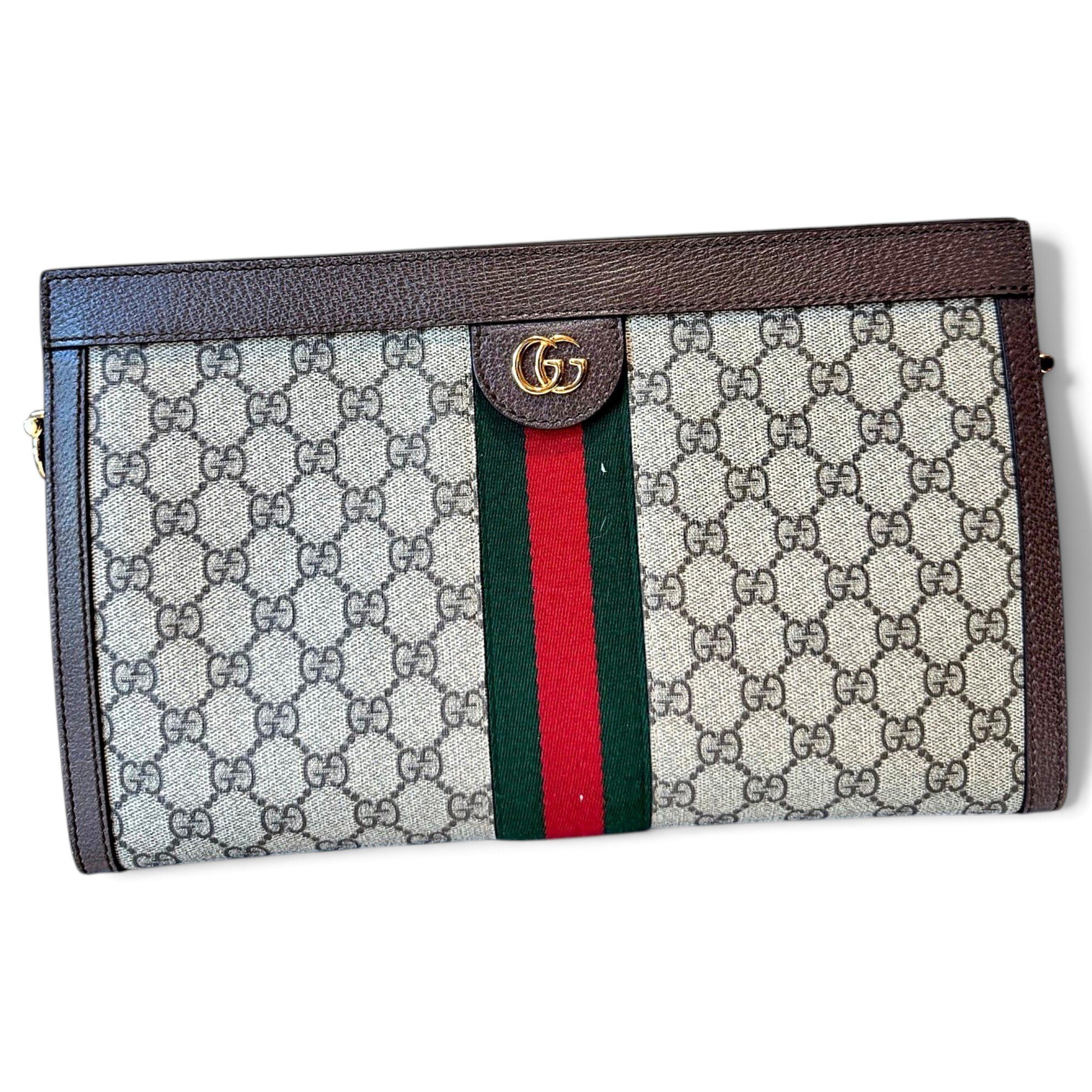 Ophidia Chain leather handbag