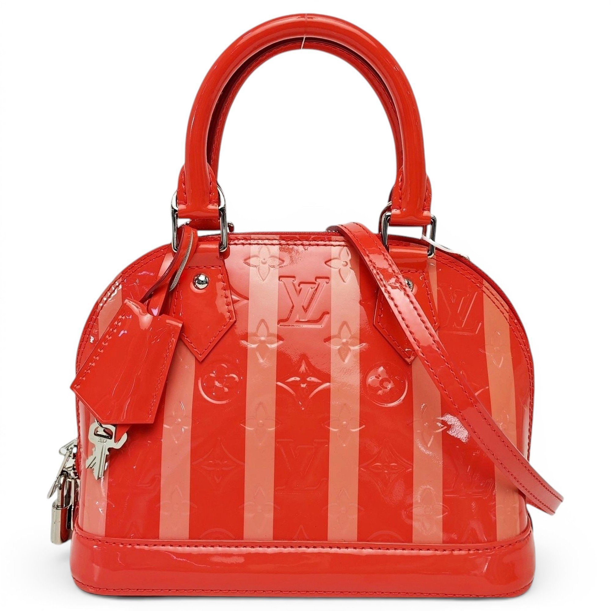 Alma patent leather handbag
