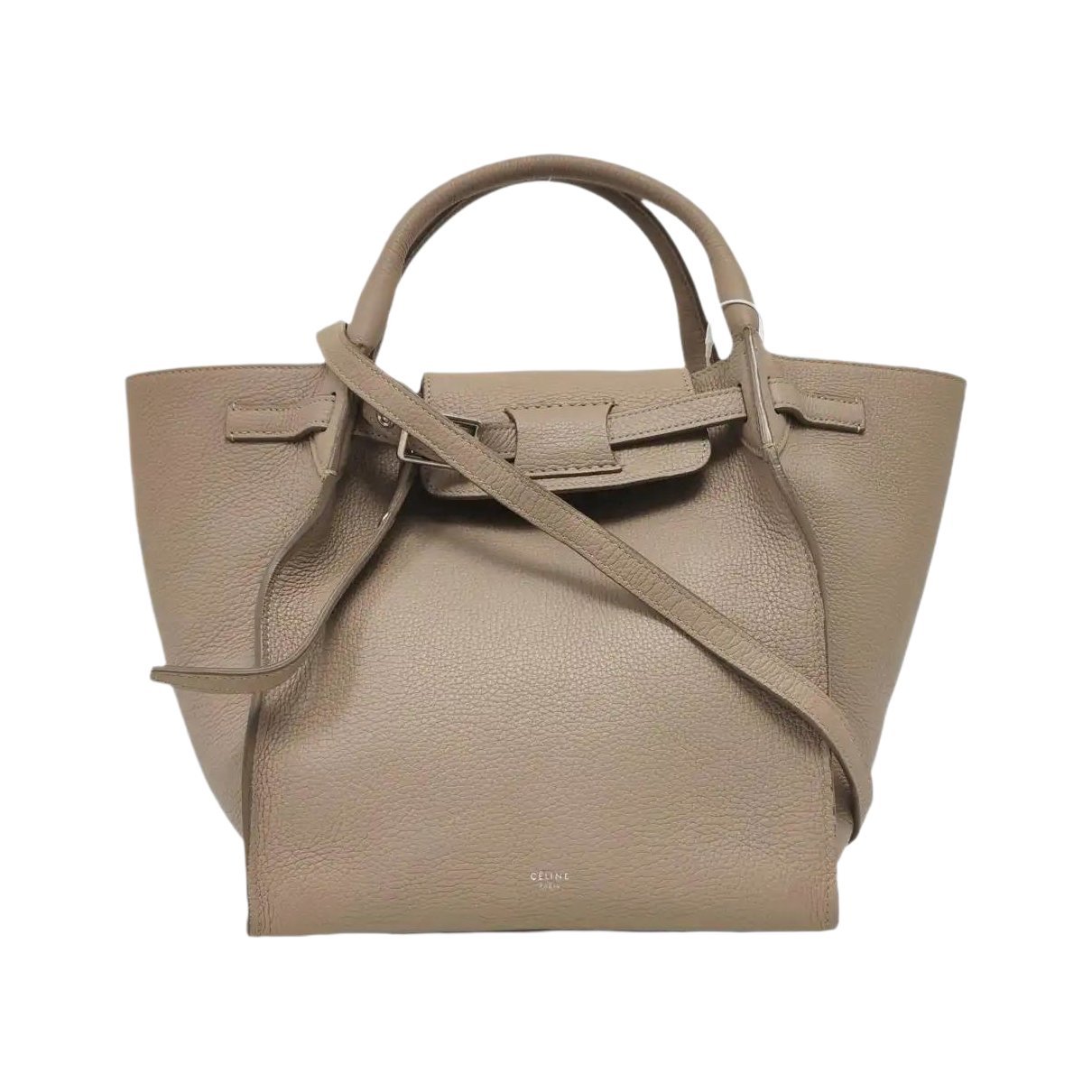 Big Bag leather handbag