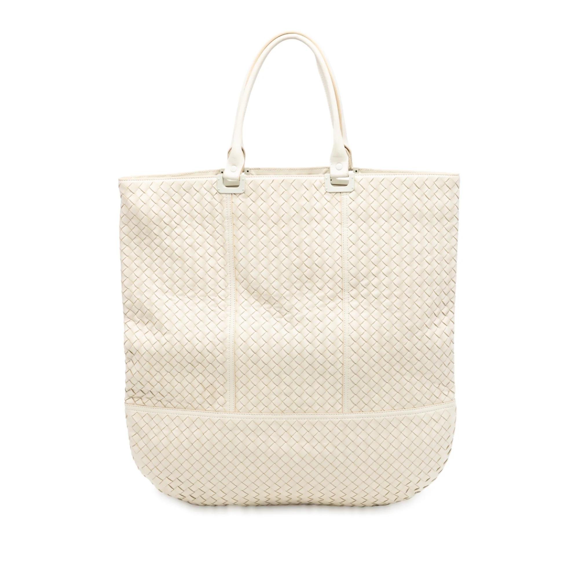 Leather tote