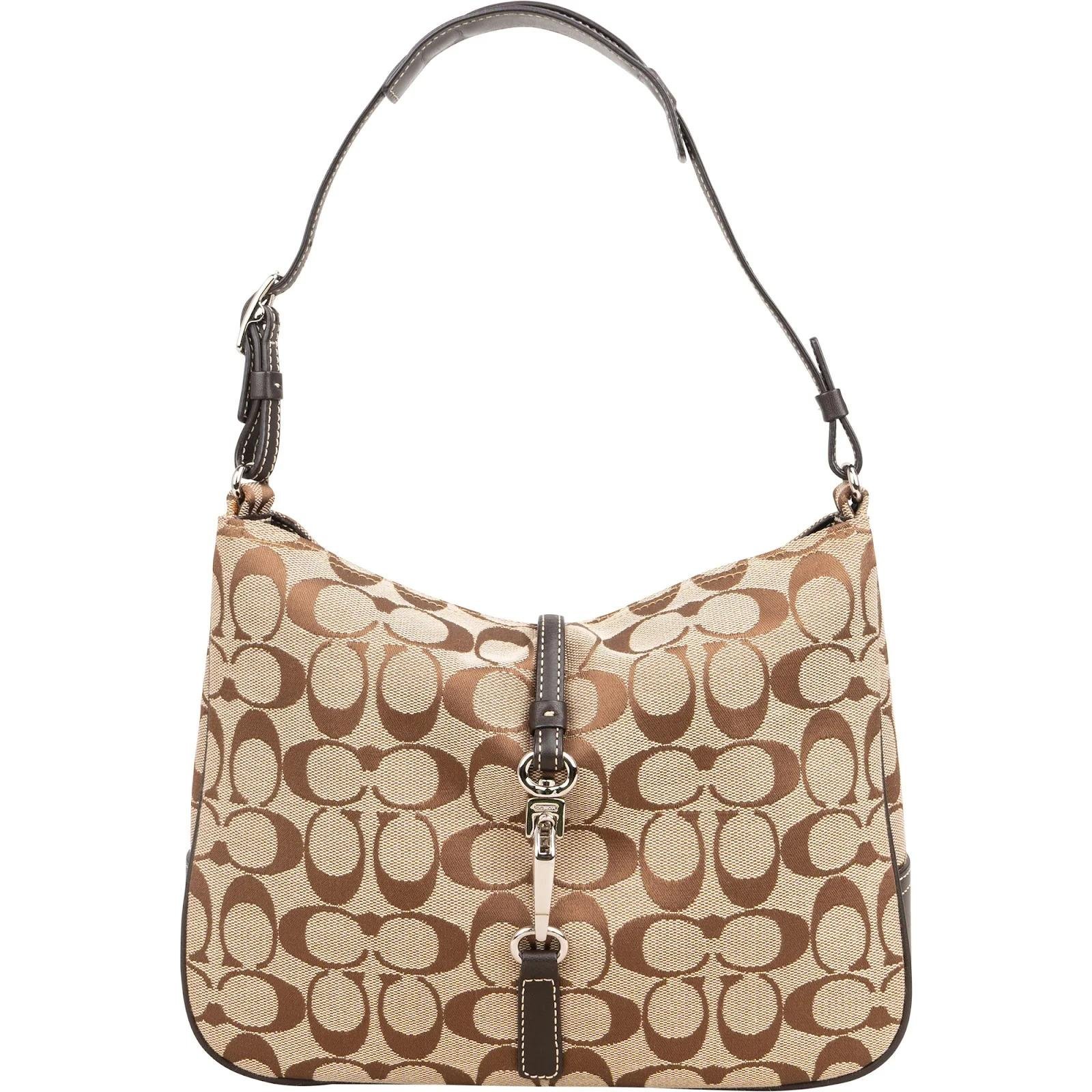 Signature Sufflette leather handbag