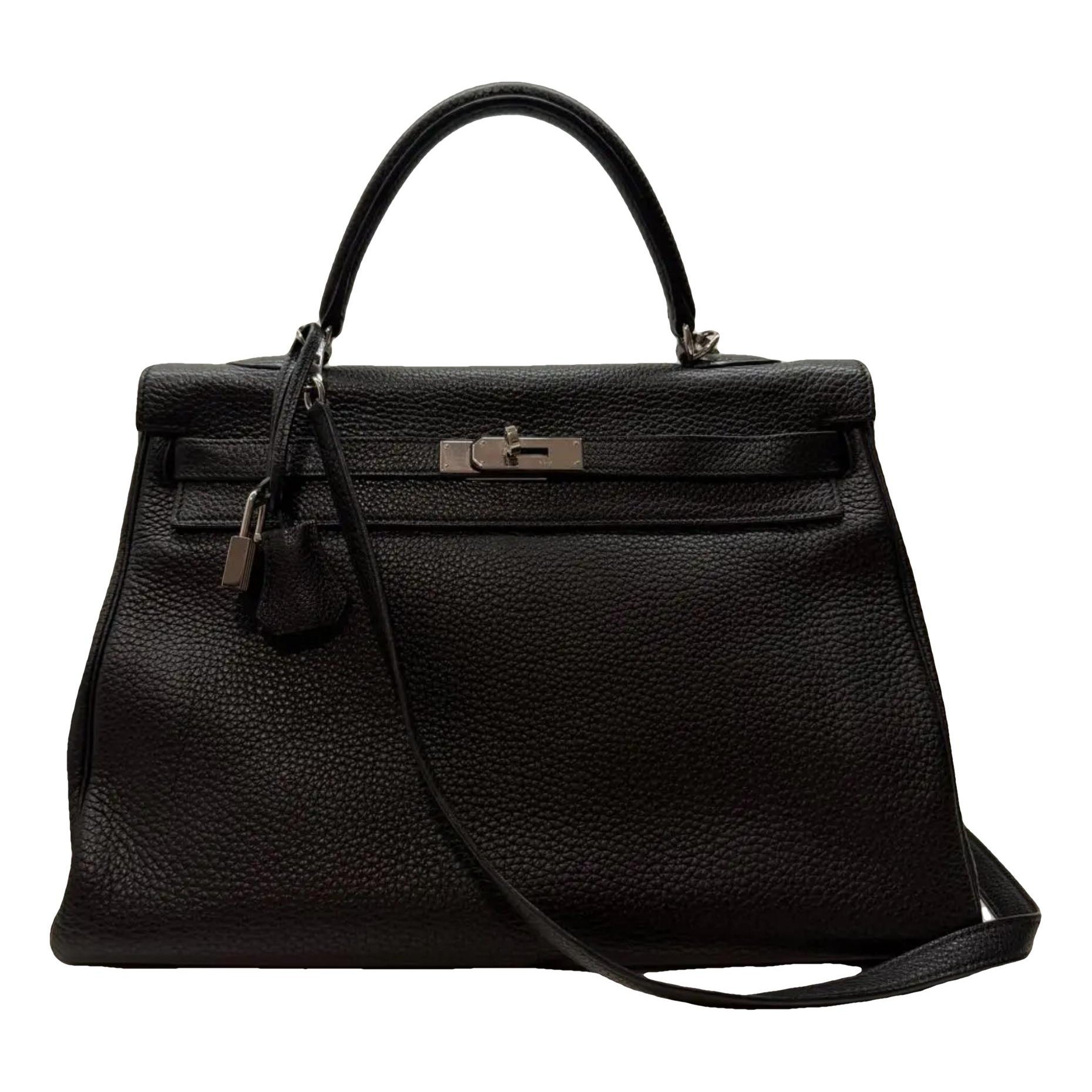 Kelly 35 leather handbag