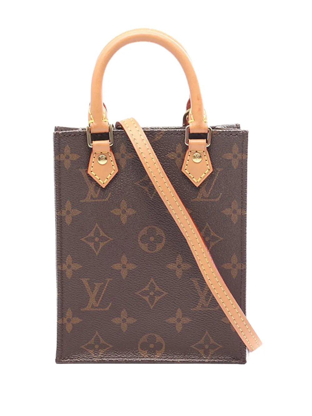 2020 Monogram Petit Sac Plat satchel