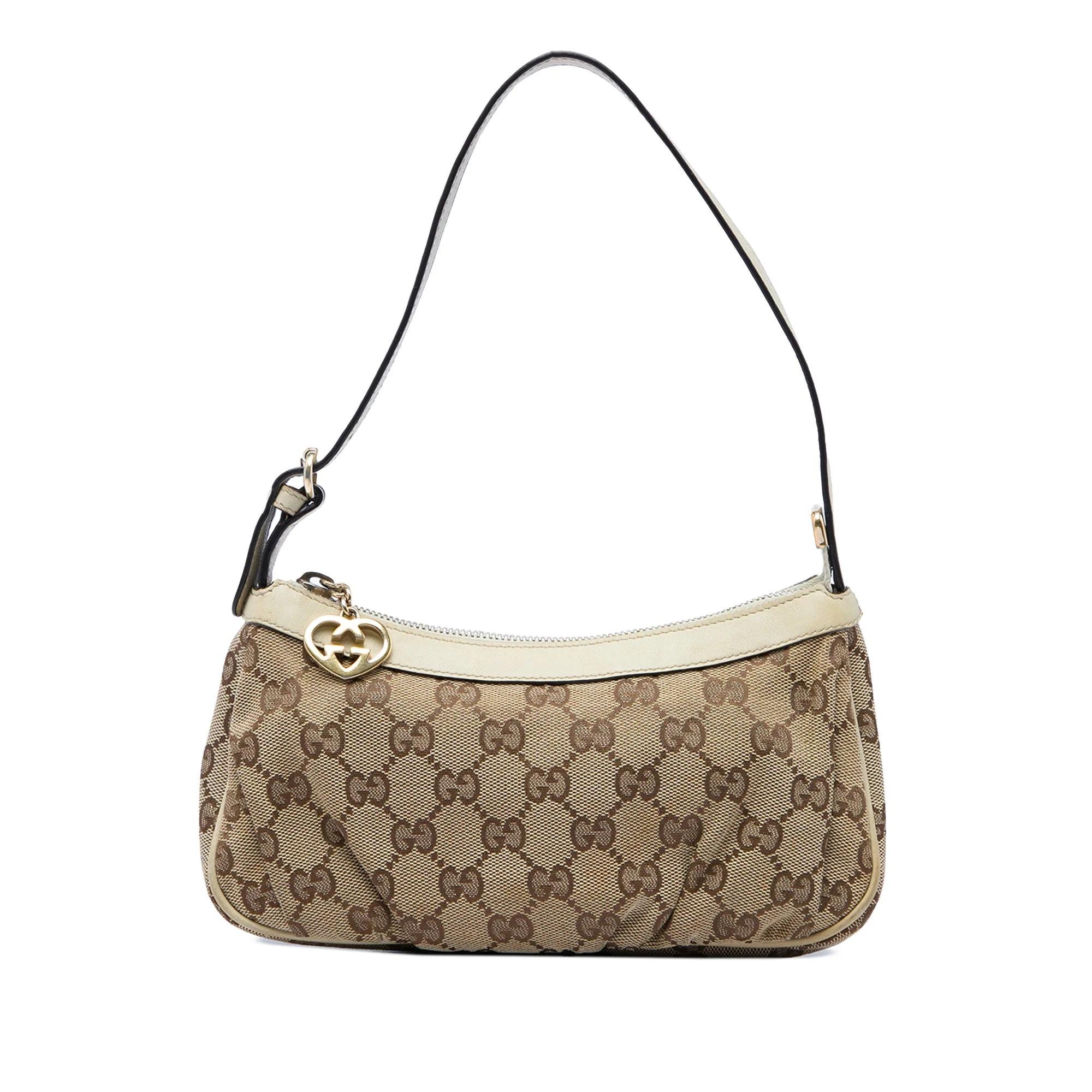 Gucci B leather handbag