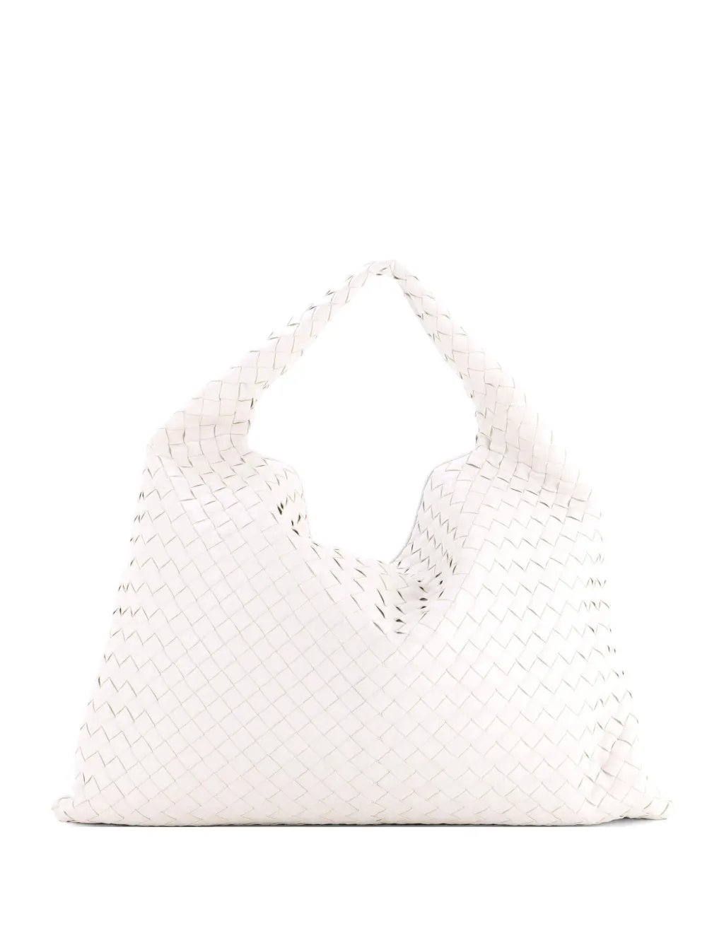 Hop Intrecciato Leather Large hobo bag