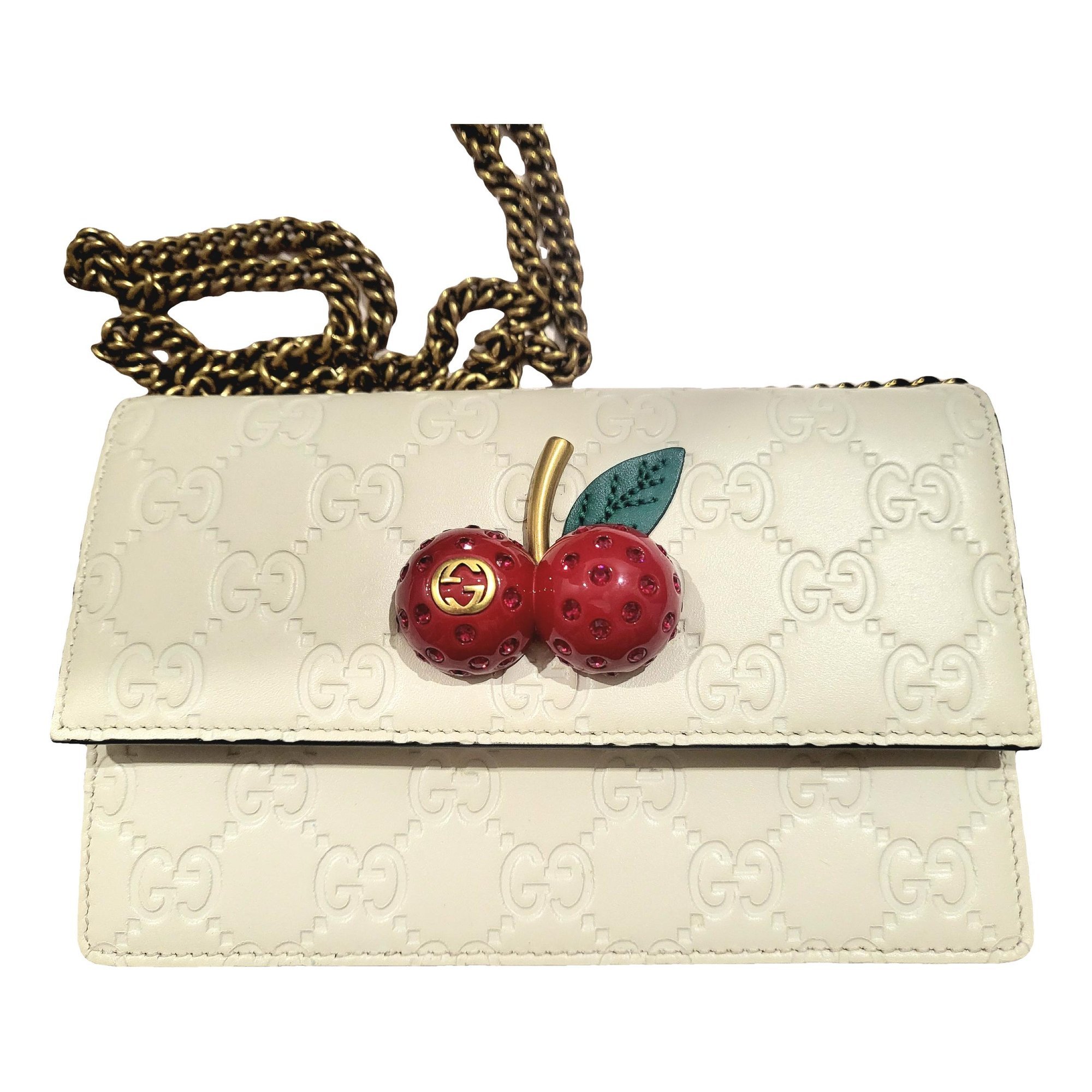 Dionysus leather clutch bag