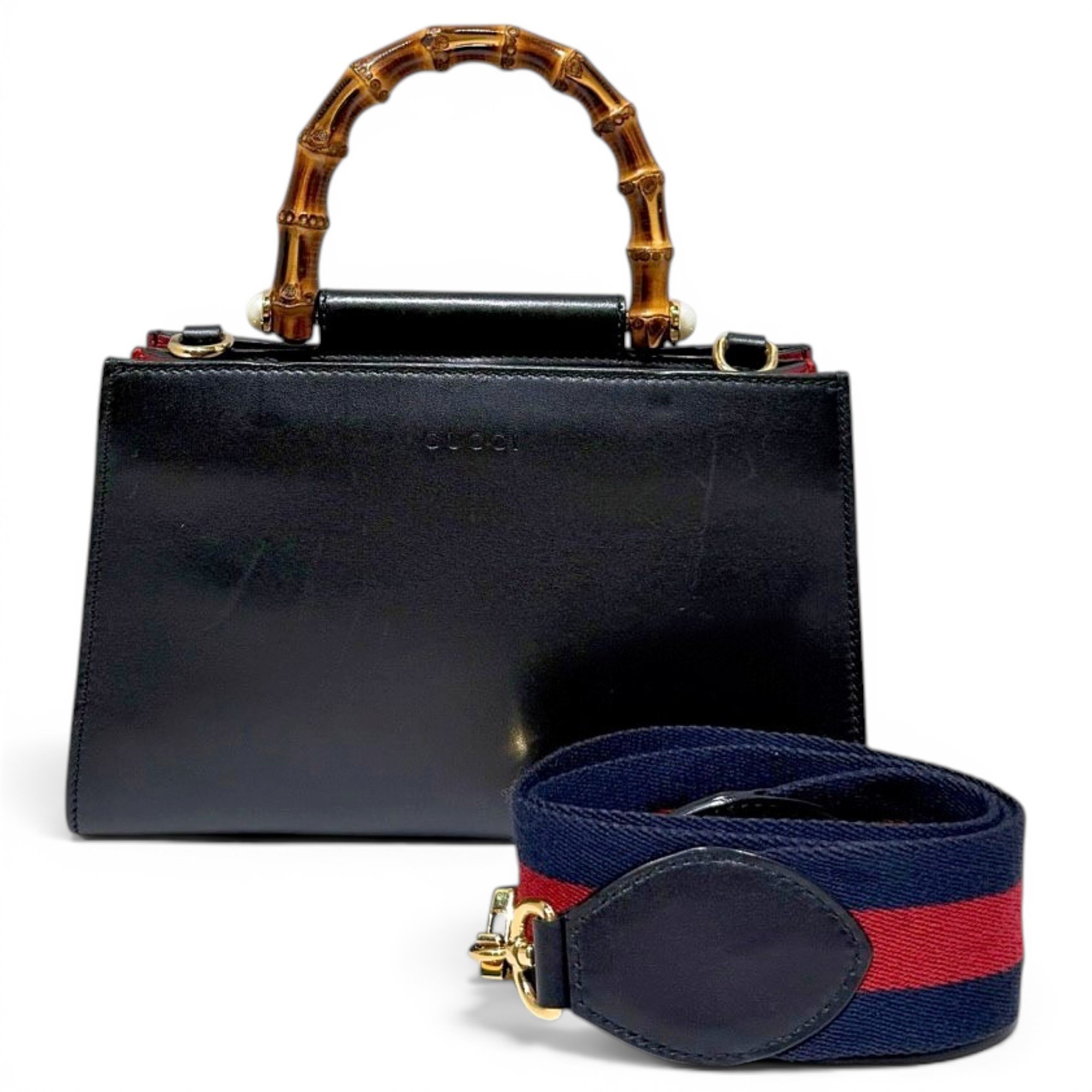 Nymphaea leather handbag