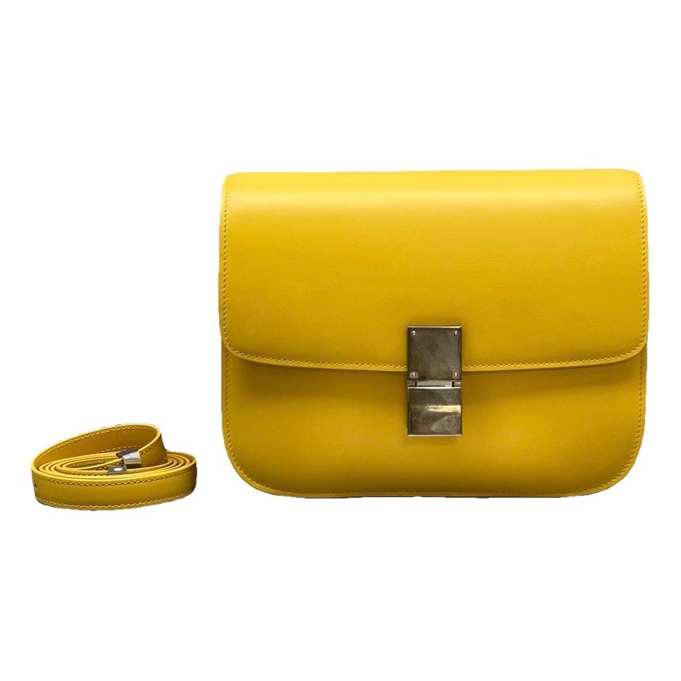 Classic leather handbag
