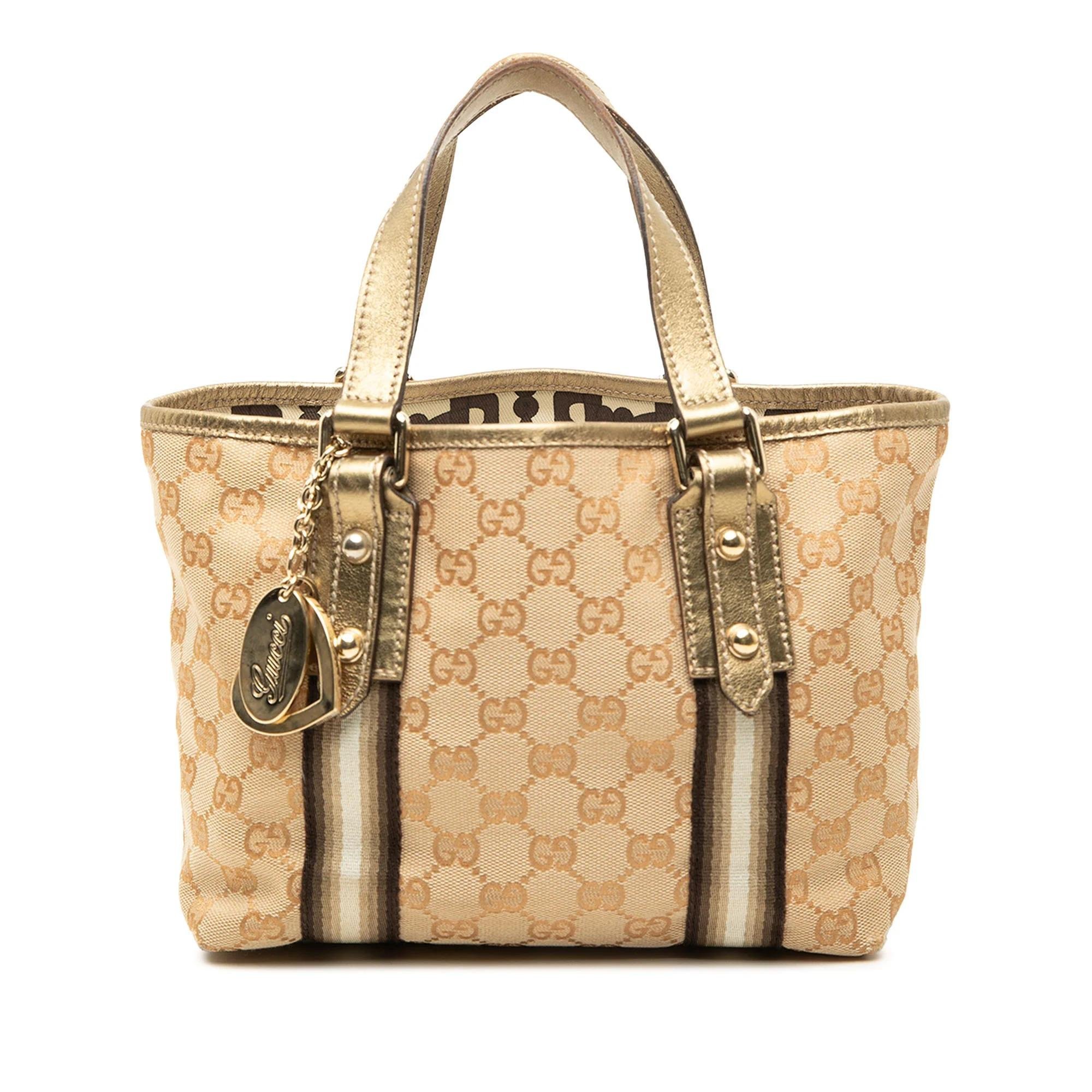 Gucci B leather handbag